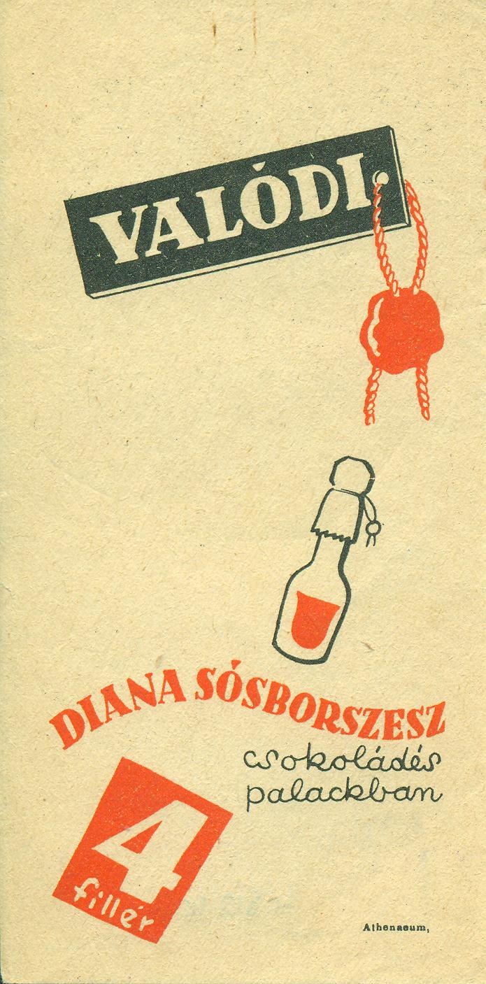 Diana Sósborszesz (Magyar Kereskedelmi és Vendéglátóipari Múzeum CC BY-NC-SA)