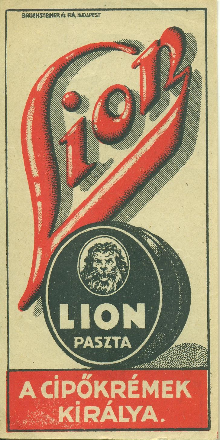 Lion paszta (Magyar Kereskedelmi és Vendéglátóipari Múzeum CC BY-NC-SA)