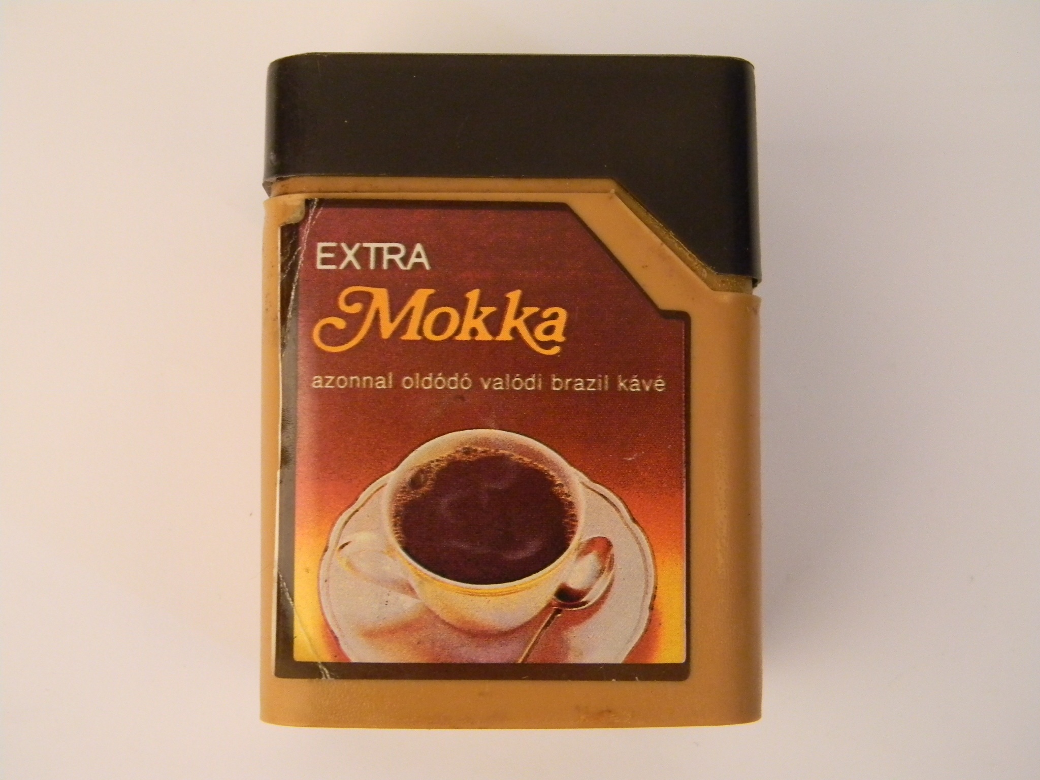 Extra Mokka kávés doboza (Magyar Kereskedelmi és Vendéglátóipari Múzeum CC BY-NC-SA)