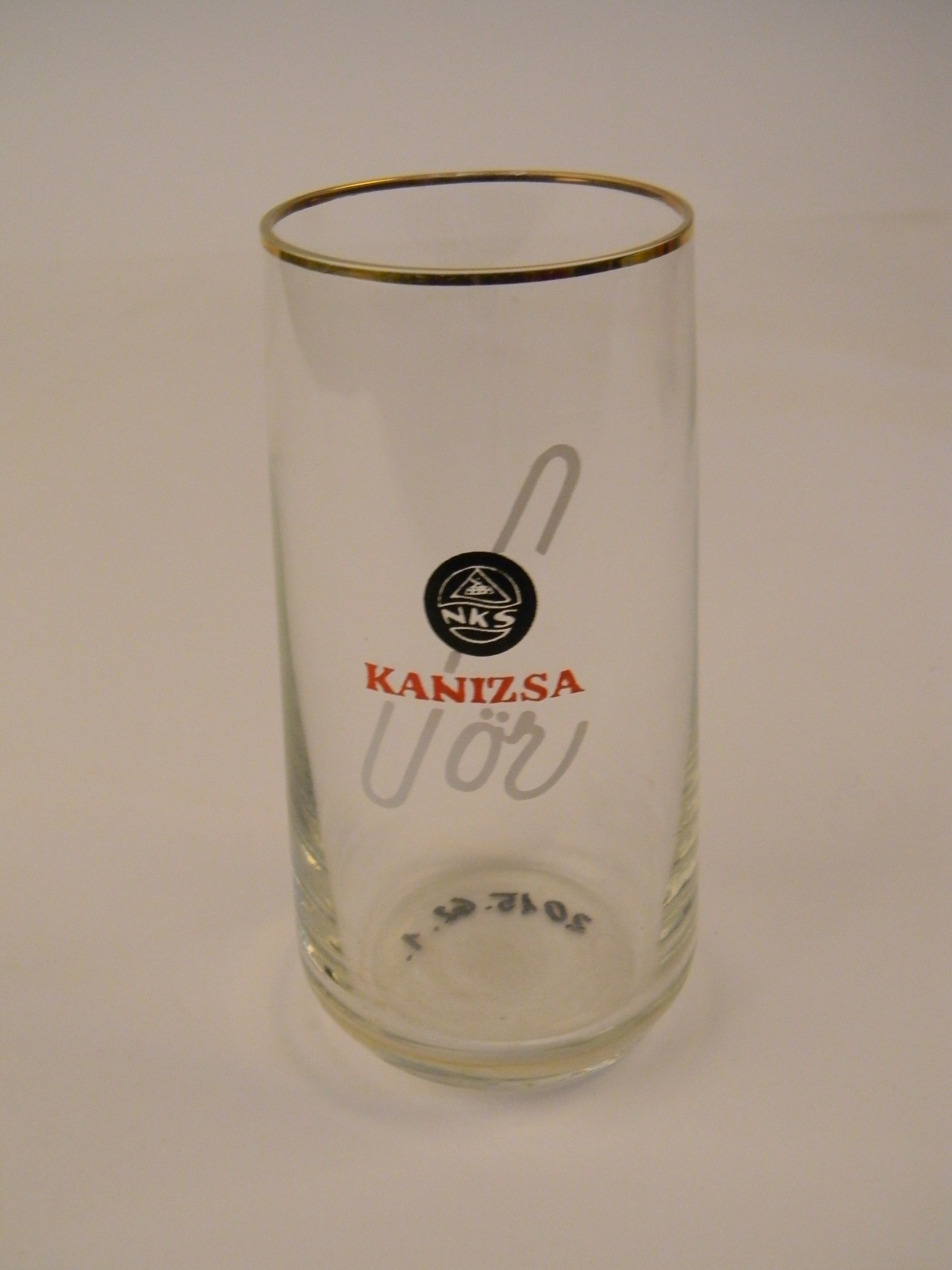 Nagykanizsai Sörgyár reklám söröspohara (Magyar Kereskedelmi és Vendéglátóipari Múzeum CC BY-NC-SA)