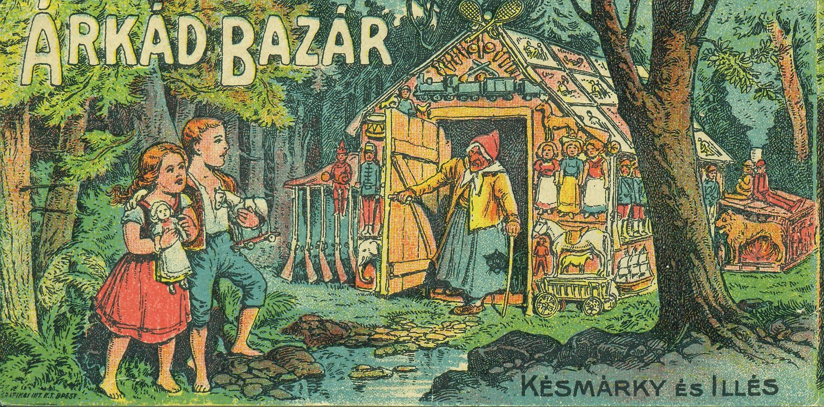 ÁRKÁD BAZÁR KÉSMÁRKY ÉS ILLÉS (Magyar Kereskedelmi és Vendéglátóipari Múzeum CC BY-NC-SA)