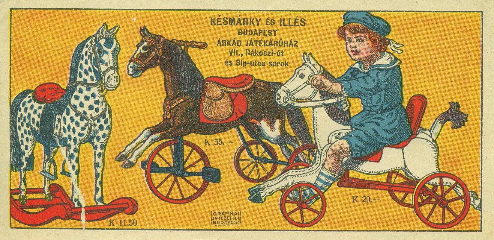 KÉSMÁRKY ÉS ILLÉS BUDAPEST (Magyar Kereskedelmi és Vendéglátóipari Múzeum CC BY-NC-SA)
