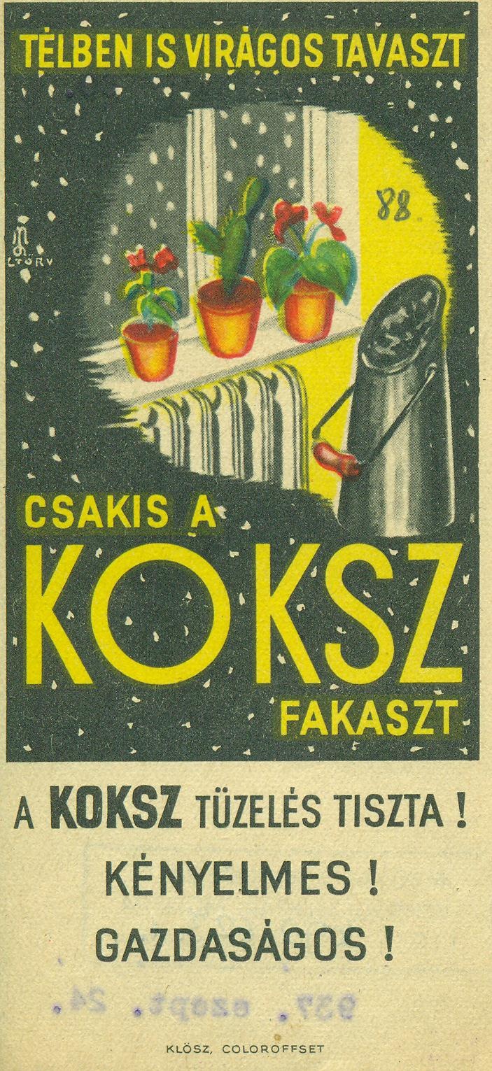 KOKSZ (Magyar Kereskedelmi és Vendéglátóipari Múzeum CC BY-NC-SA)