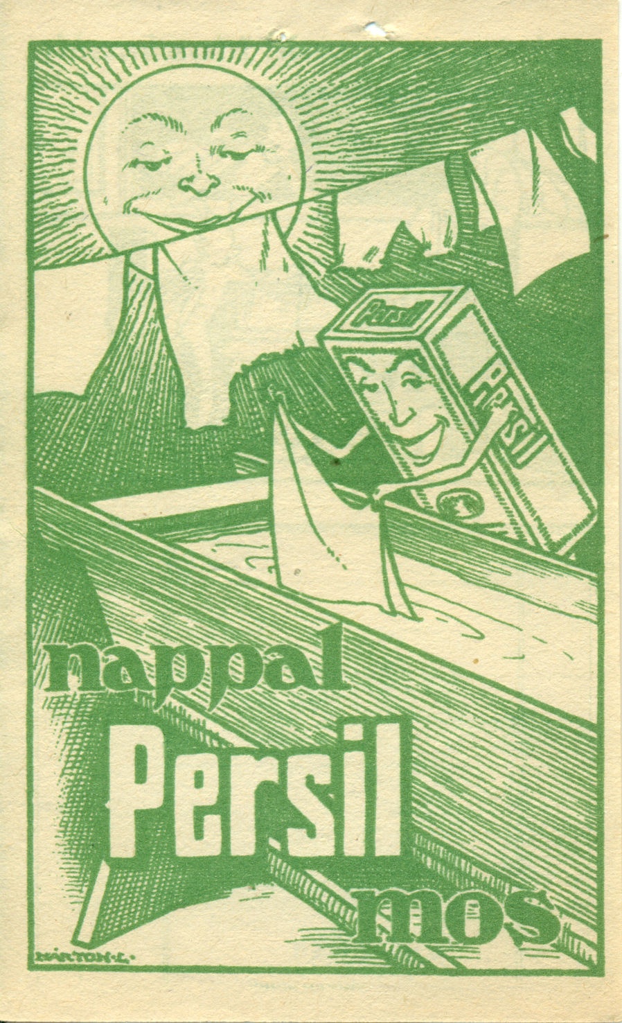 Persil mosószer - Henko áztató (Magyar Kereskedelmi és Vendéglátóipari Múzeum CC BY-NC-SA)