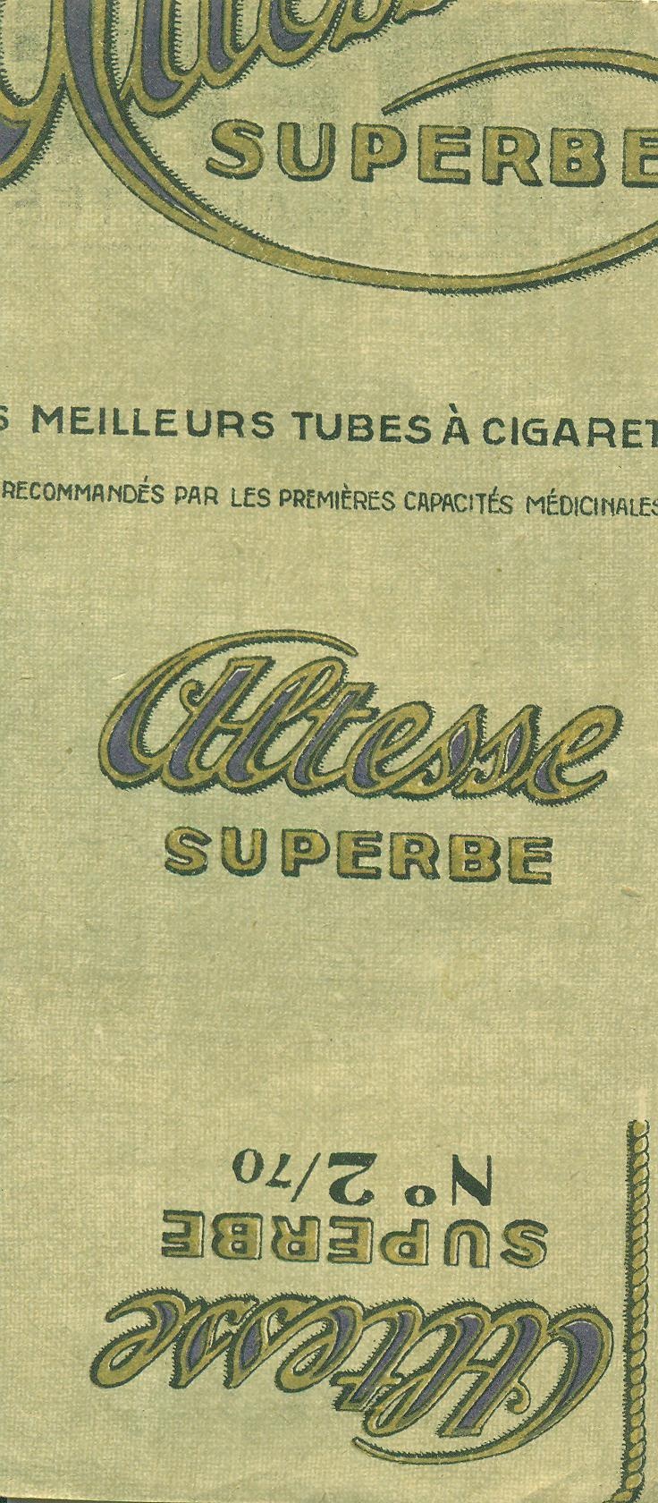 Altesse Superbe (Magyar Kereskedelmi és Vendéglátóipari Múzeum CC BY-NC-SA)