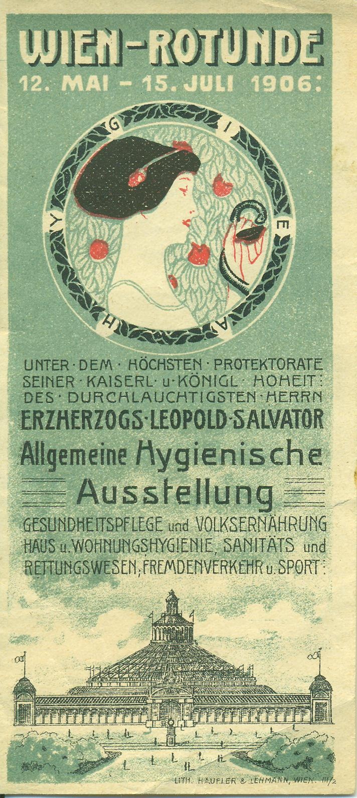 Allgemeine Hygienische Austellung (Magyar Kereskedelmi és Vendéglátóipari Múzeum CC BY-NC-SA)