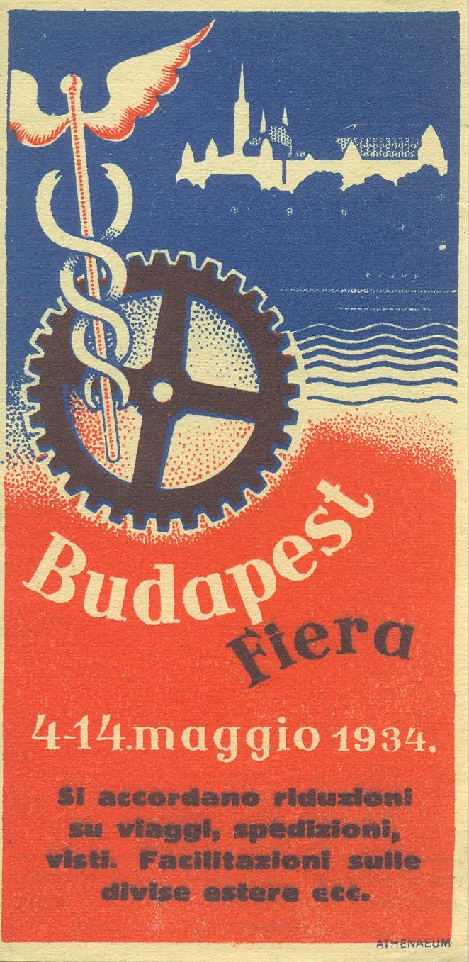BUDAPESTI NEMZETKÖZI VÁSÁR /1934. MÁJUS 4-14./ (Magyar Kereskedelmi és Vendéglátóipari Múzeum CC BY-NC-SA)