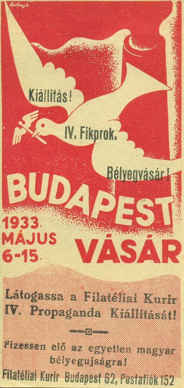 BUDAPESTI VÁSÁR 1933.MÁJUS 6-15. (Magyar Kereskedelmi és Vendéglátóipari Múzeum CC BY-NC-SA)