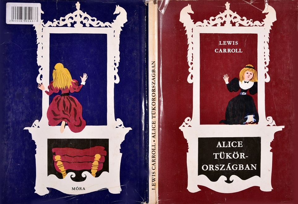 Mesekönyv borítója: Alice Tükörországban (Óbudai Múzeum CC BY-NC-SA)
