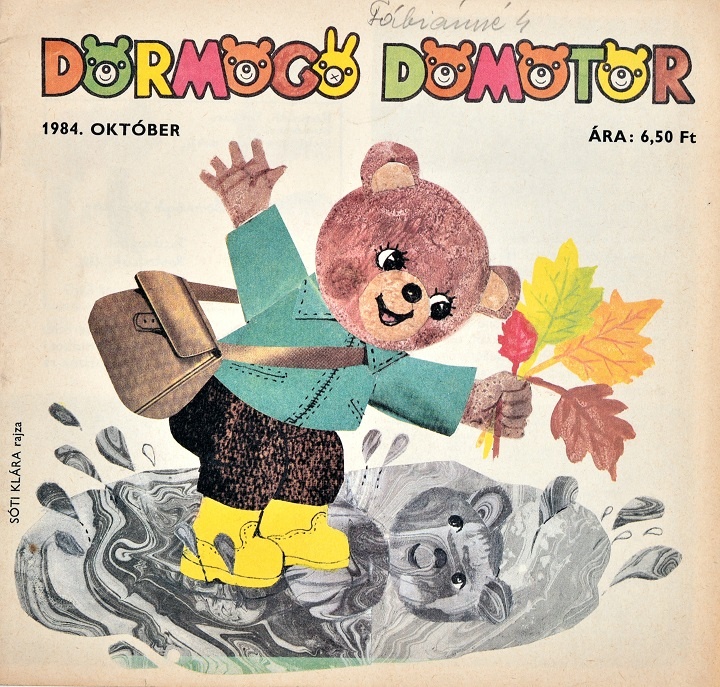 Mesekönyv: Dörmögő Dömötör (1984. október) (Óbudai Múzeum CC BY-NC-SA)