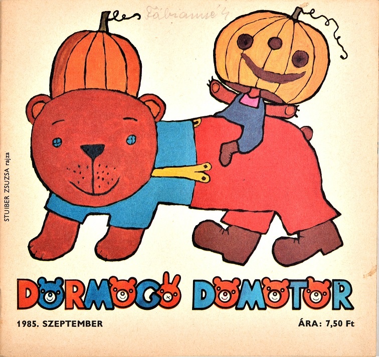 Mesekönyv: Dörmögő Dömötör (1985. szeptember) (Óbudai Múzeum CC BY-NC-SA)