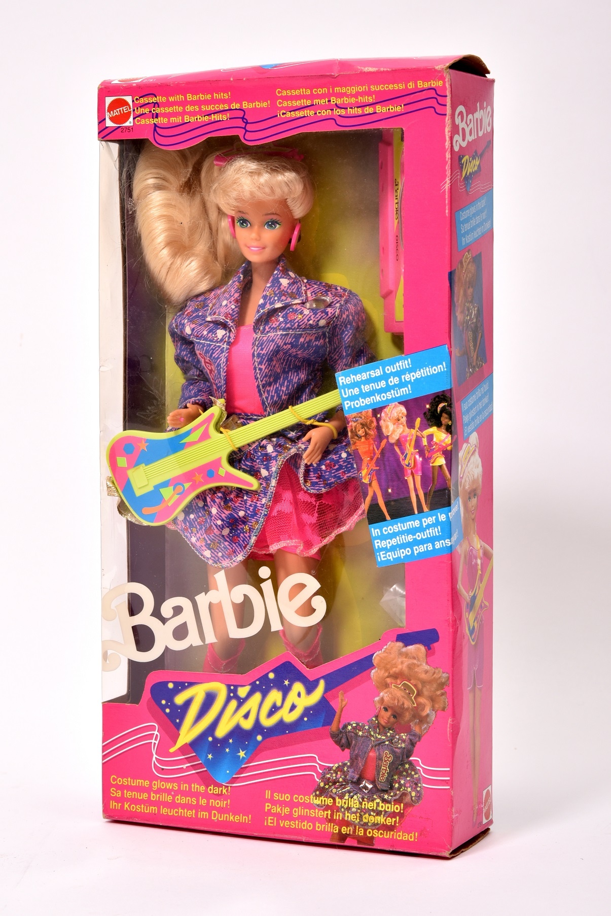 Barbie baba készlet: Disco Barbie (Óbudai Múzeum CC BY-NC-SA)
