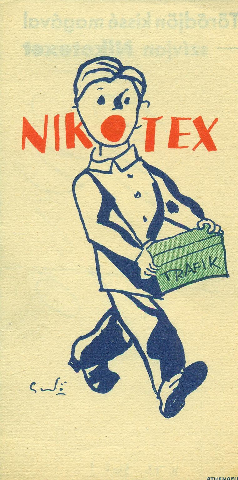 NIKOTEX (Magyar Kereskedelmi és Vendéglátóipari Múzeum CC BY-NC-SA)