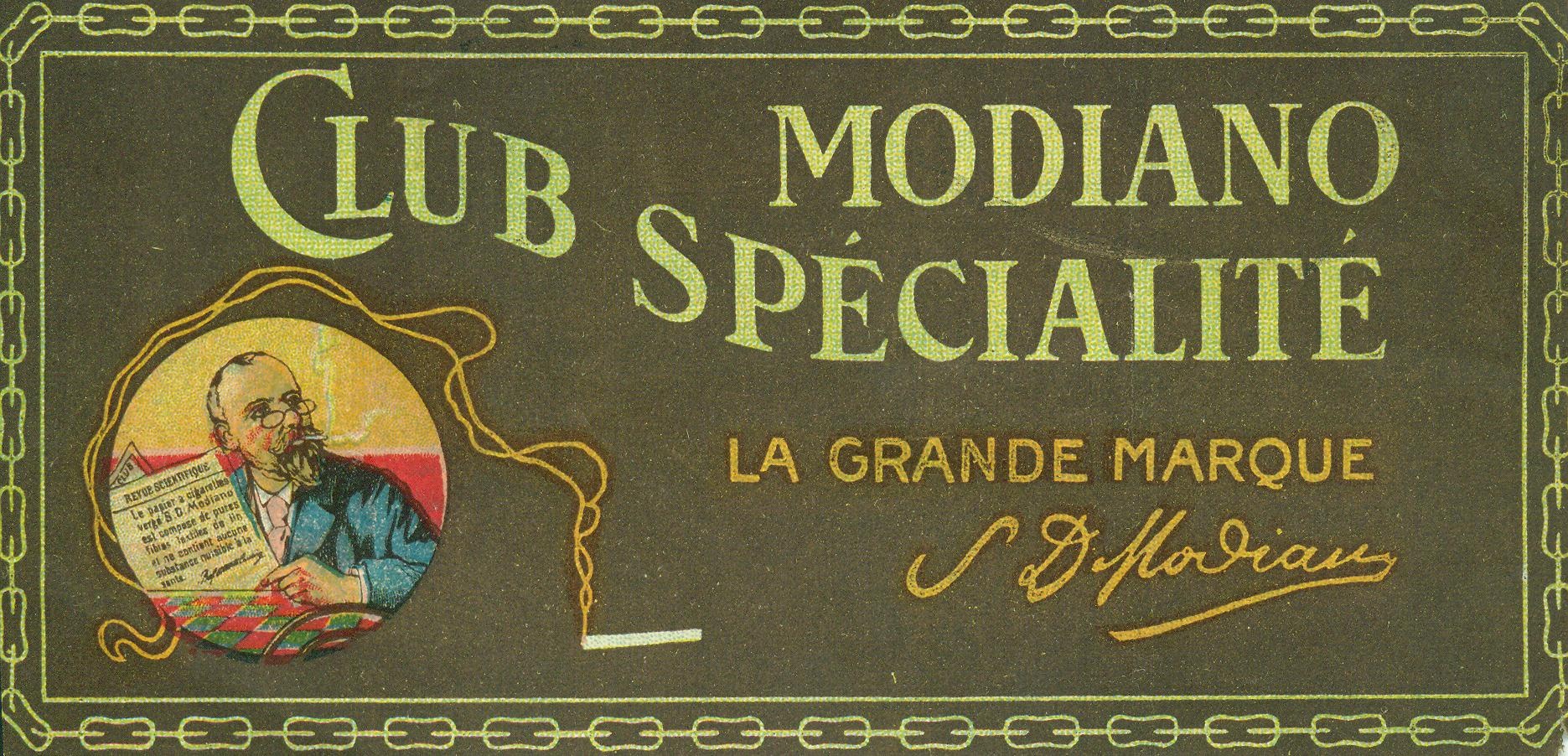 MODIANO CLUB SPECIALITÉ (Magyar Kereskedelmi és Vendéglátóipari Múzeum CC BY-NC-SA)