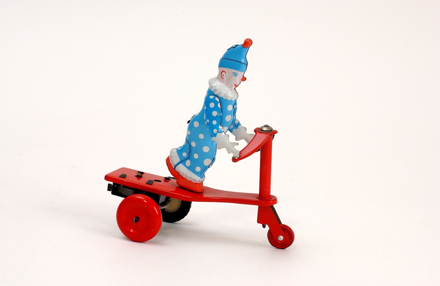 Játék roller, bohóccal (Óbudai Múzeum CC BY-NC-SA)