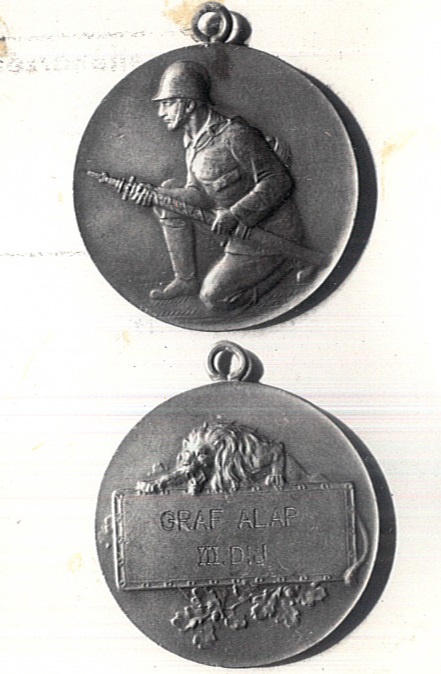 Bátaszéki Ö.T.E. Graf alapítvány III. díja (Katasztrófavédelem Központi Múzeuma CC BY-NC-SA)