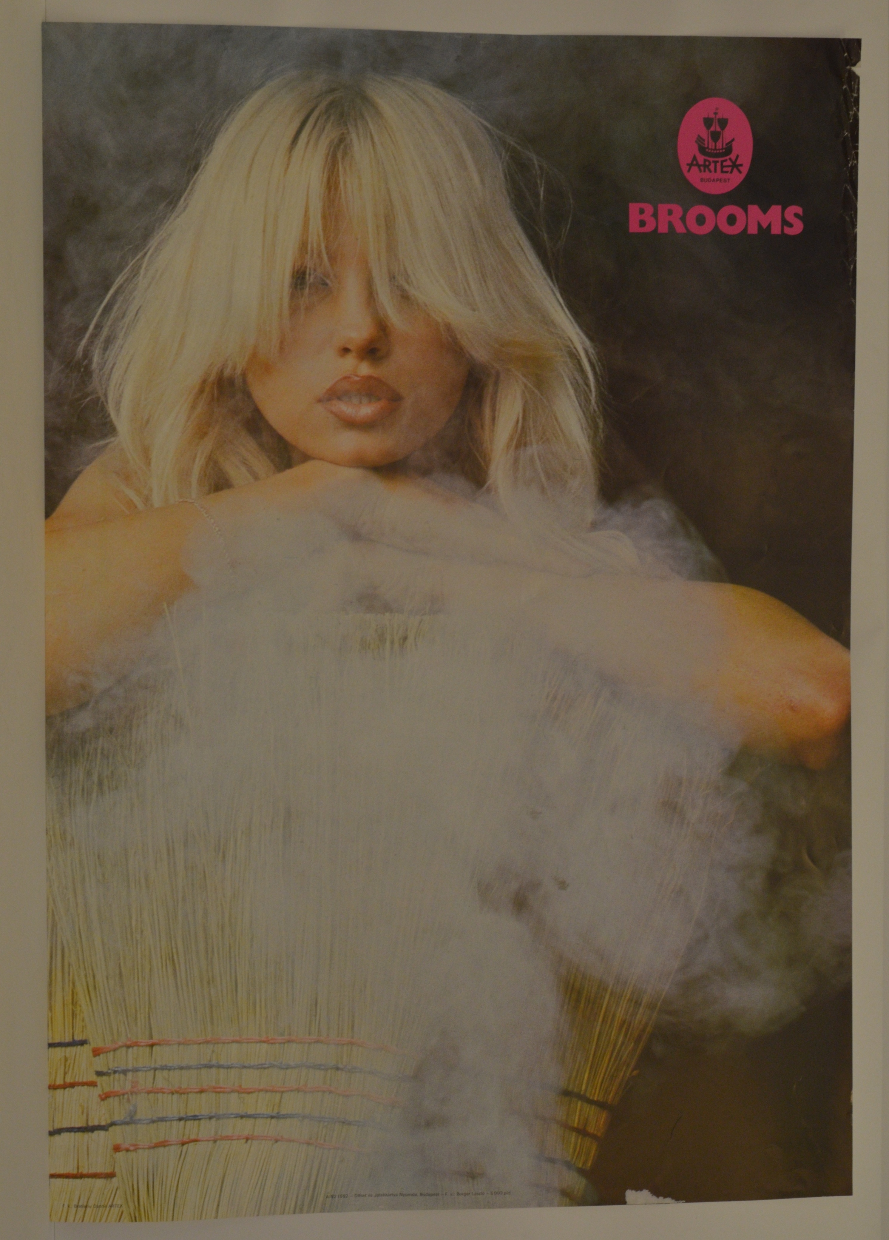 Artex Brooms reklámplakát (Magyar Kereskedelmi és Vendéglátóipari Múzeum CC BY-NC-SA)