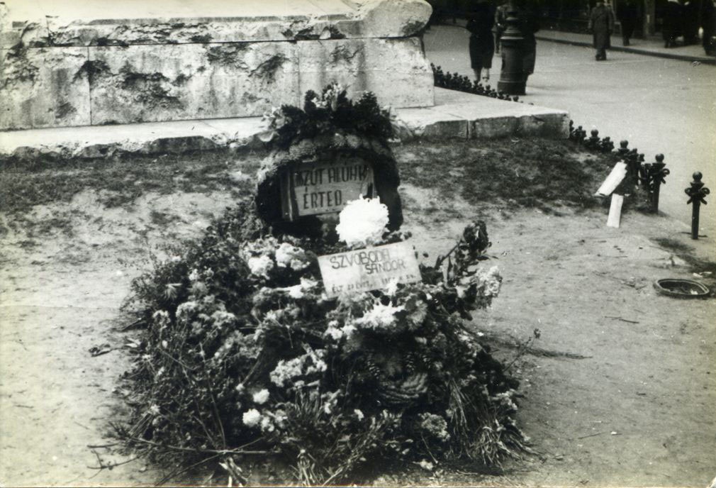 Sírról készített felvétel (Óbudai Múzeum CC BY-NC-SA)