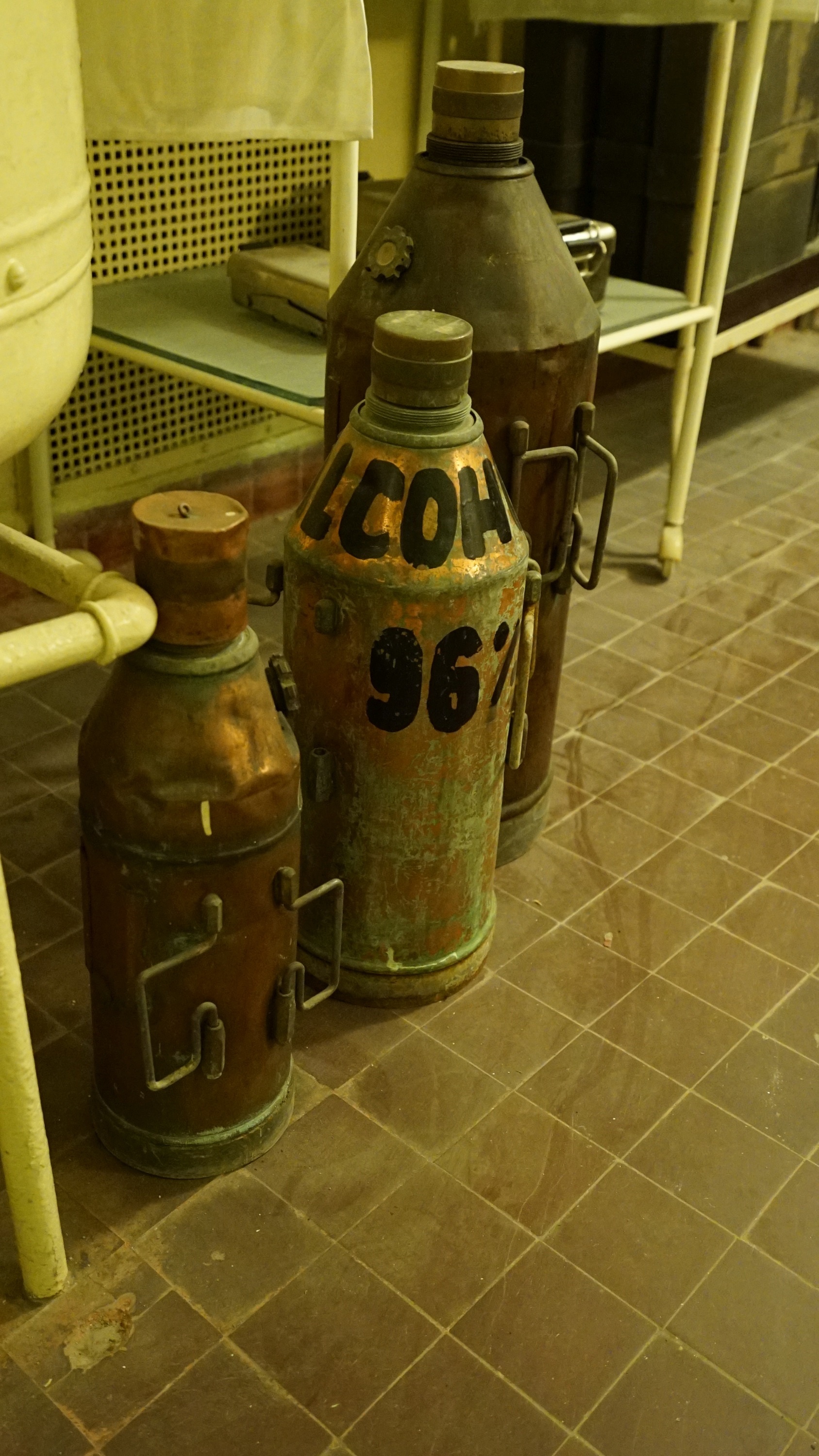 Sebbenzintároló tartály (Sziklakórház Atombunker Múzeum CC BY-NC-SA)