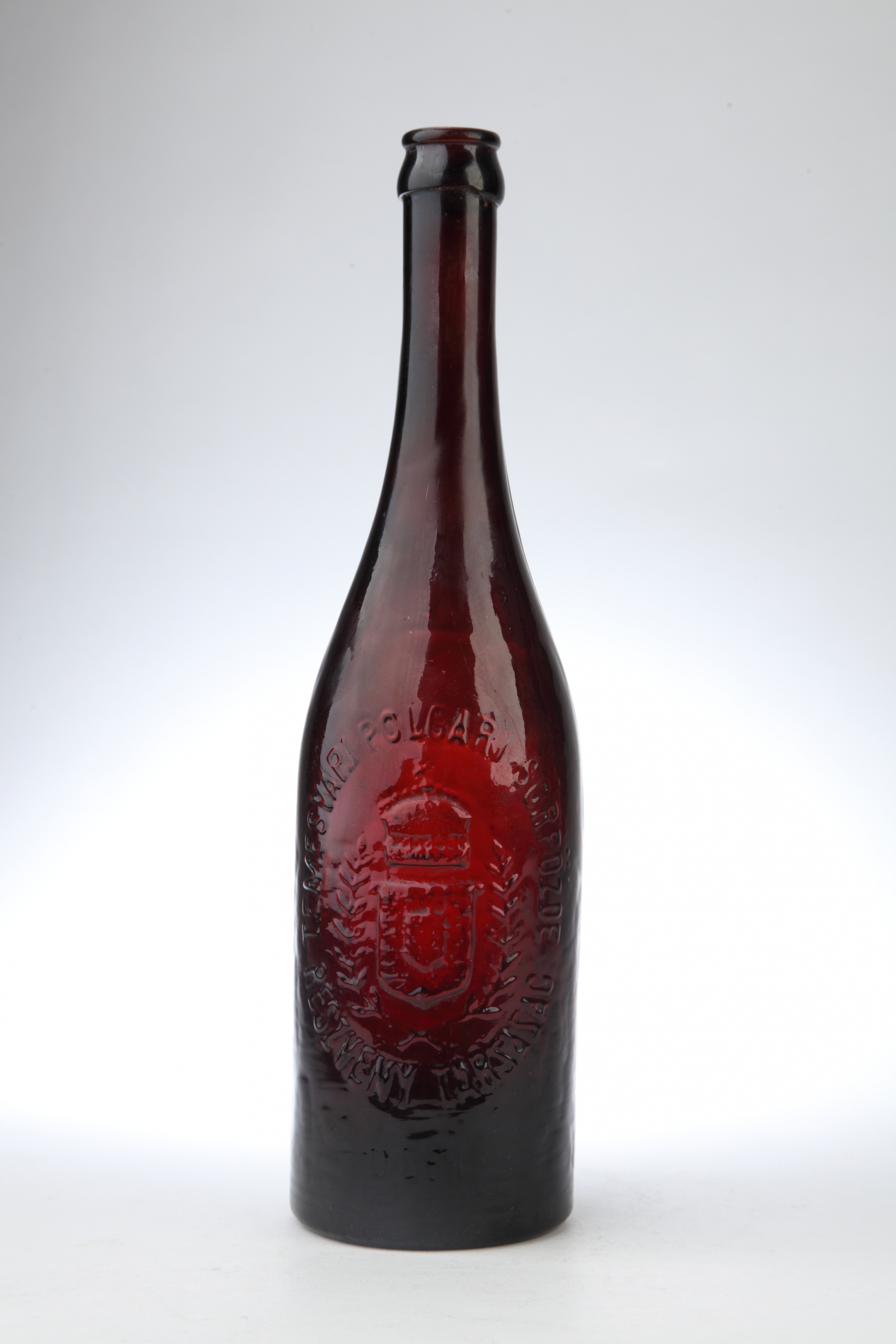 Temesvári sör üvege (Magyar Kereskedelmi és Vendéglátóipari Múzeum CC BY-NC-SA)