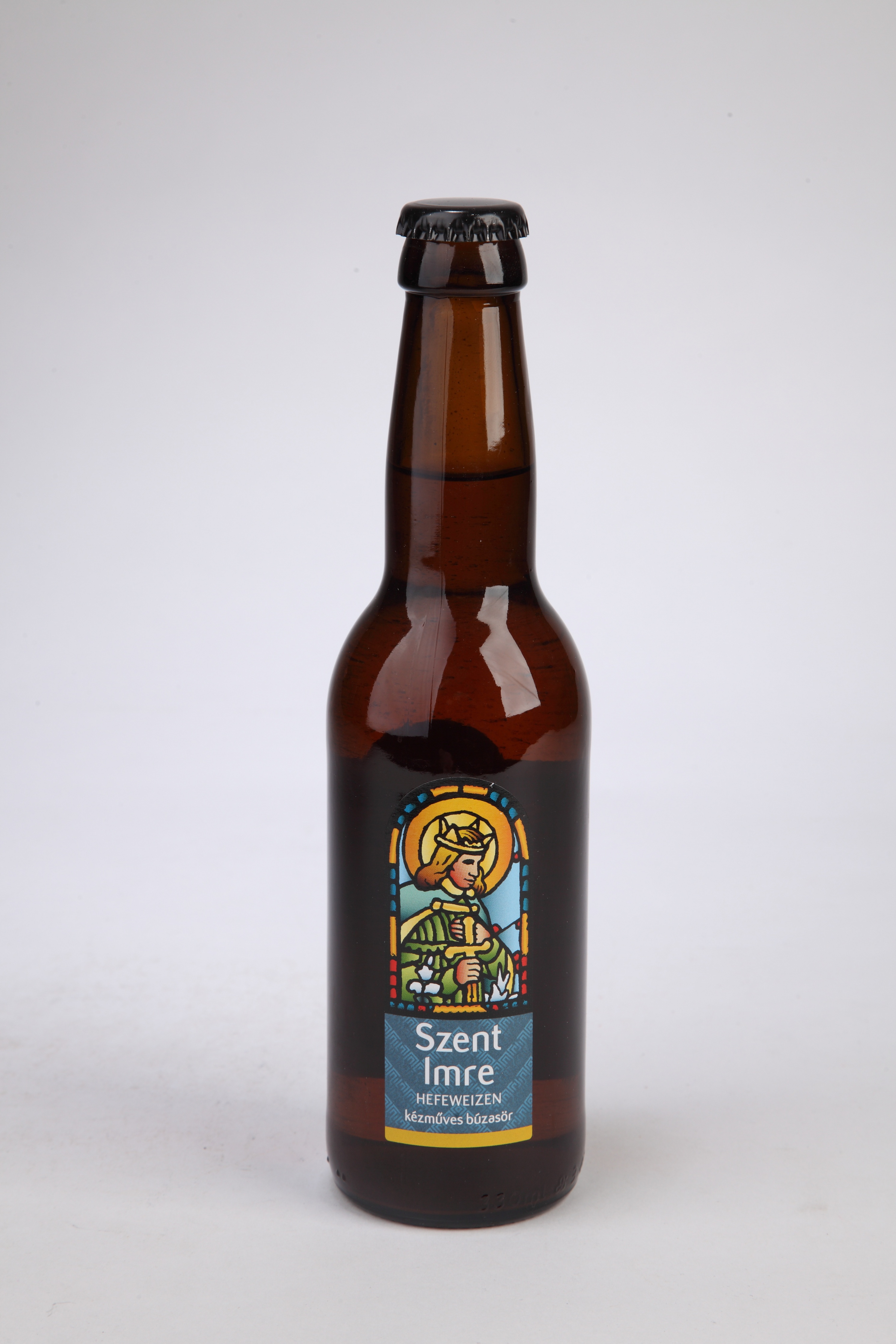 Szent Imre sör üvege (Magyar Kereskedelmi és Vendéglátóipari Múzeum CC BY-NC-SA)