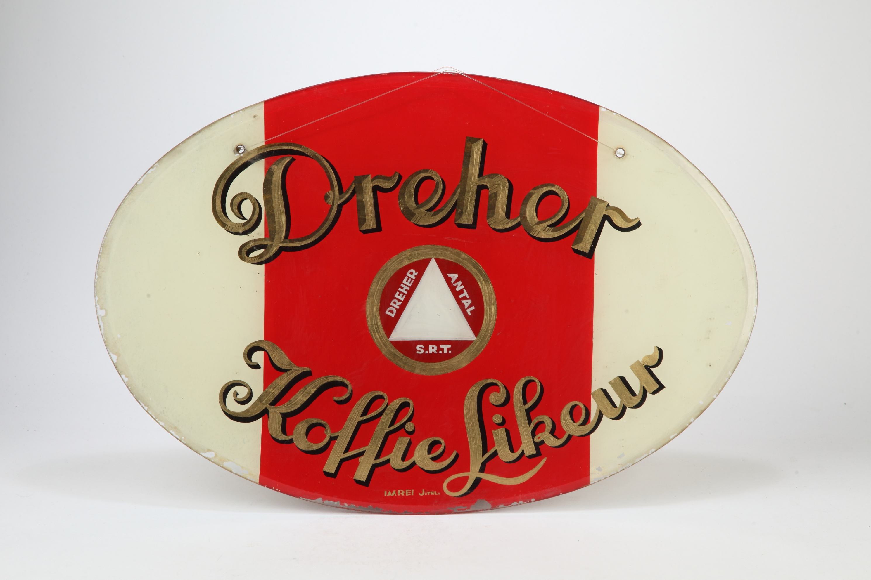 Dreher Koffie Likeur tábla (Magyar Kereskedelmi és Vendéglátóipari Múzeum CC BY-NC-SA)