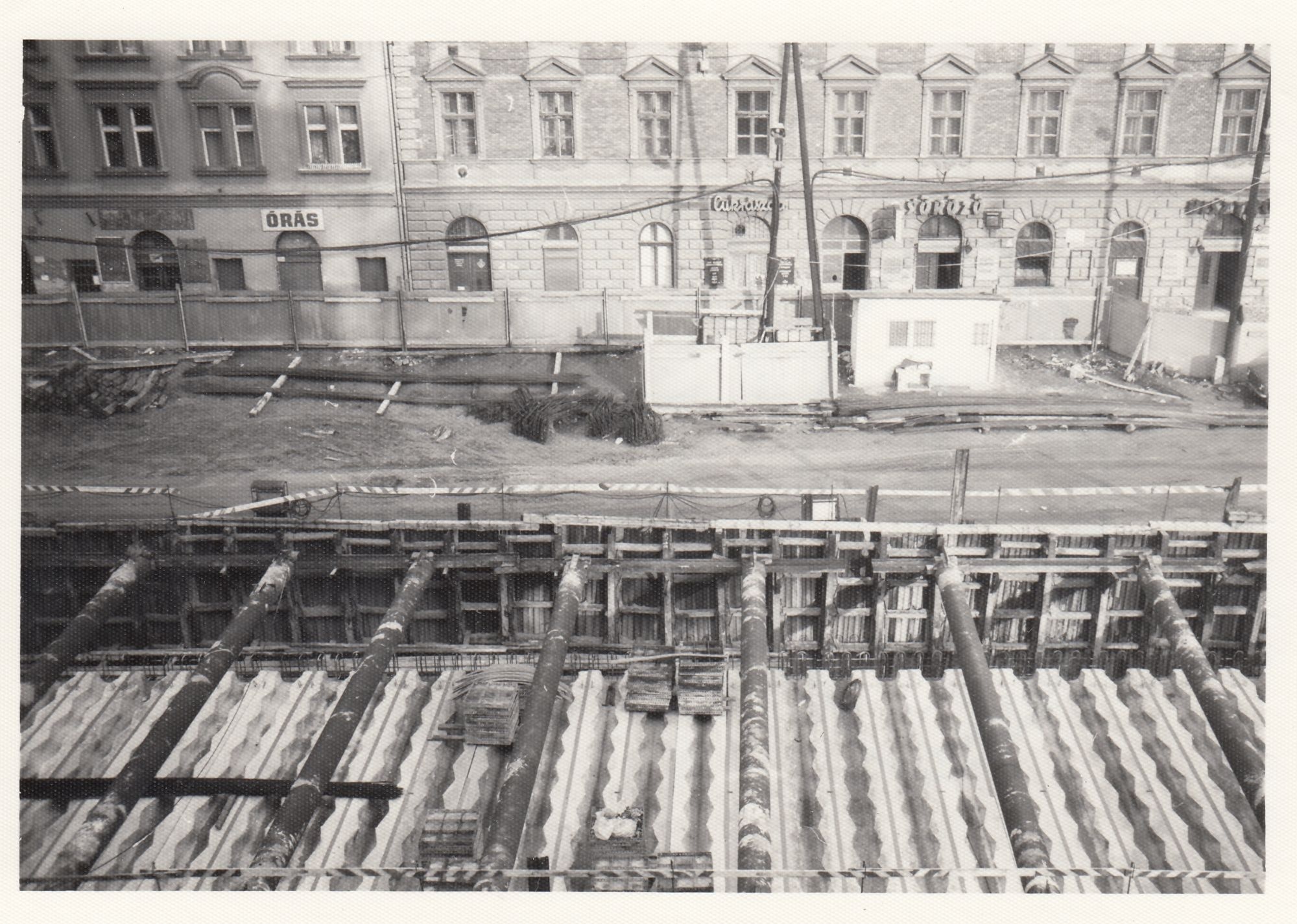Váci úti metróépítés (Angyalföldi Helytörténeti Gyűjtemény CC BY-NC-SA)