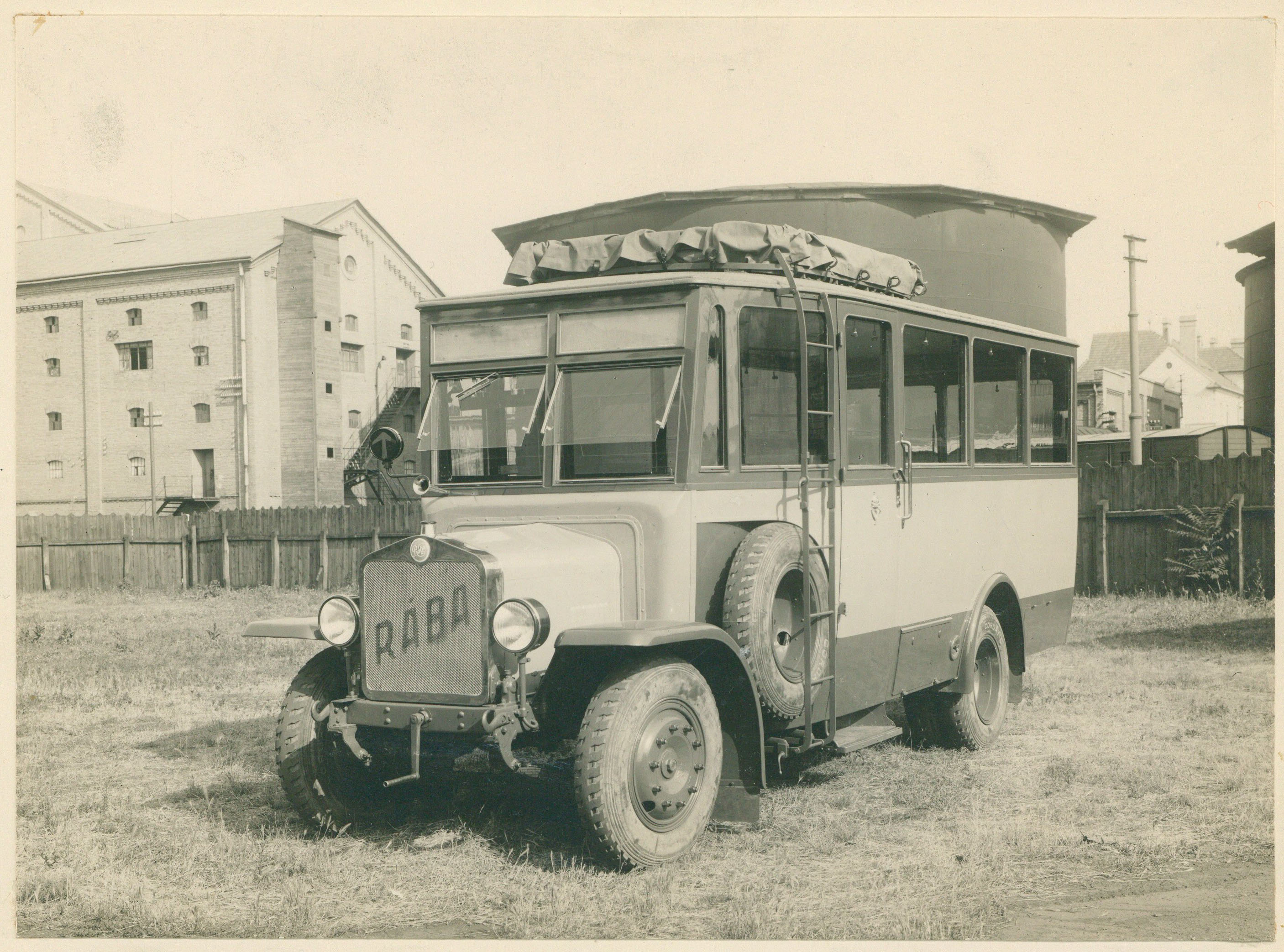 Rába L típusú 22 üléses autóbusz (Postamúzeum CC BY-NC-SA)