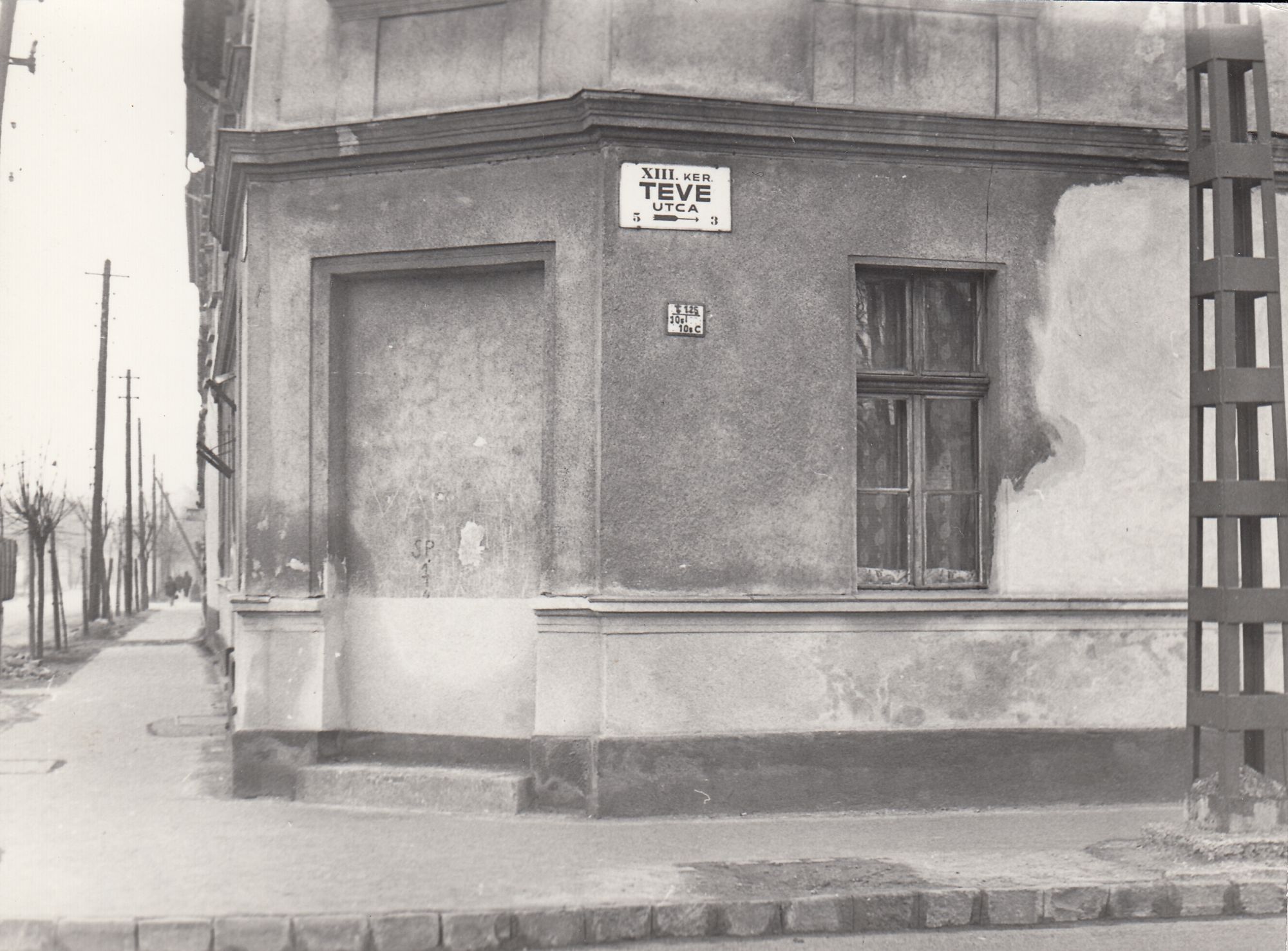Teve utca (Angyalföldi Helytörténeti Gyűjtemény CC BY-NC-SA)