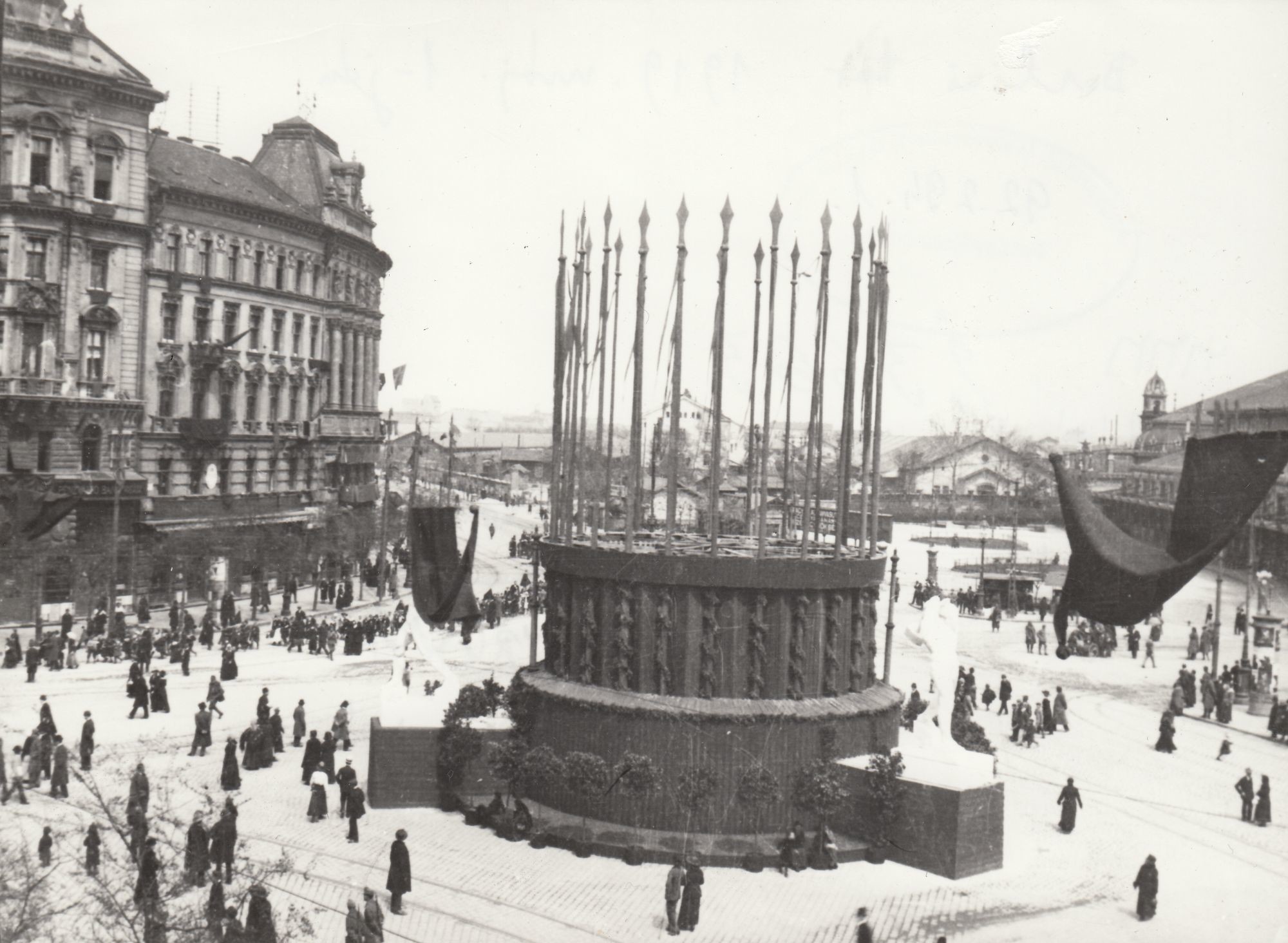 Berlini (Nyugati) tér (Angyalföldi Helytörténeti Gyűjtemény CC BY-NC-SA)