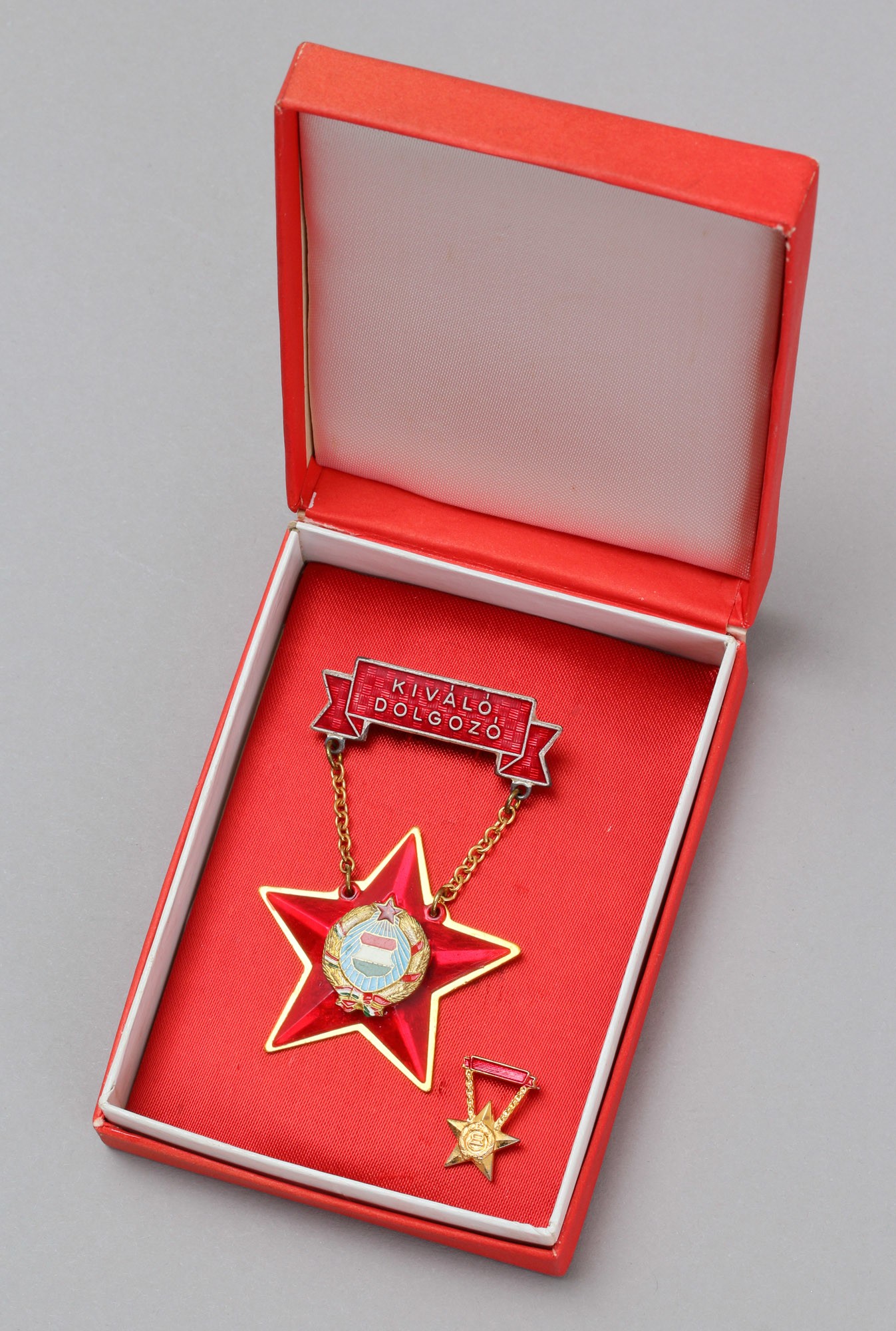 Kiváló Dolgozó kitüntetés - Mátics Béla (Postamúzeum CC BY-NC-SA)
