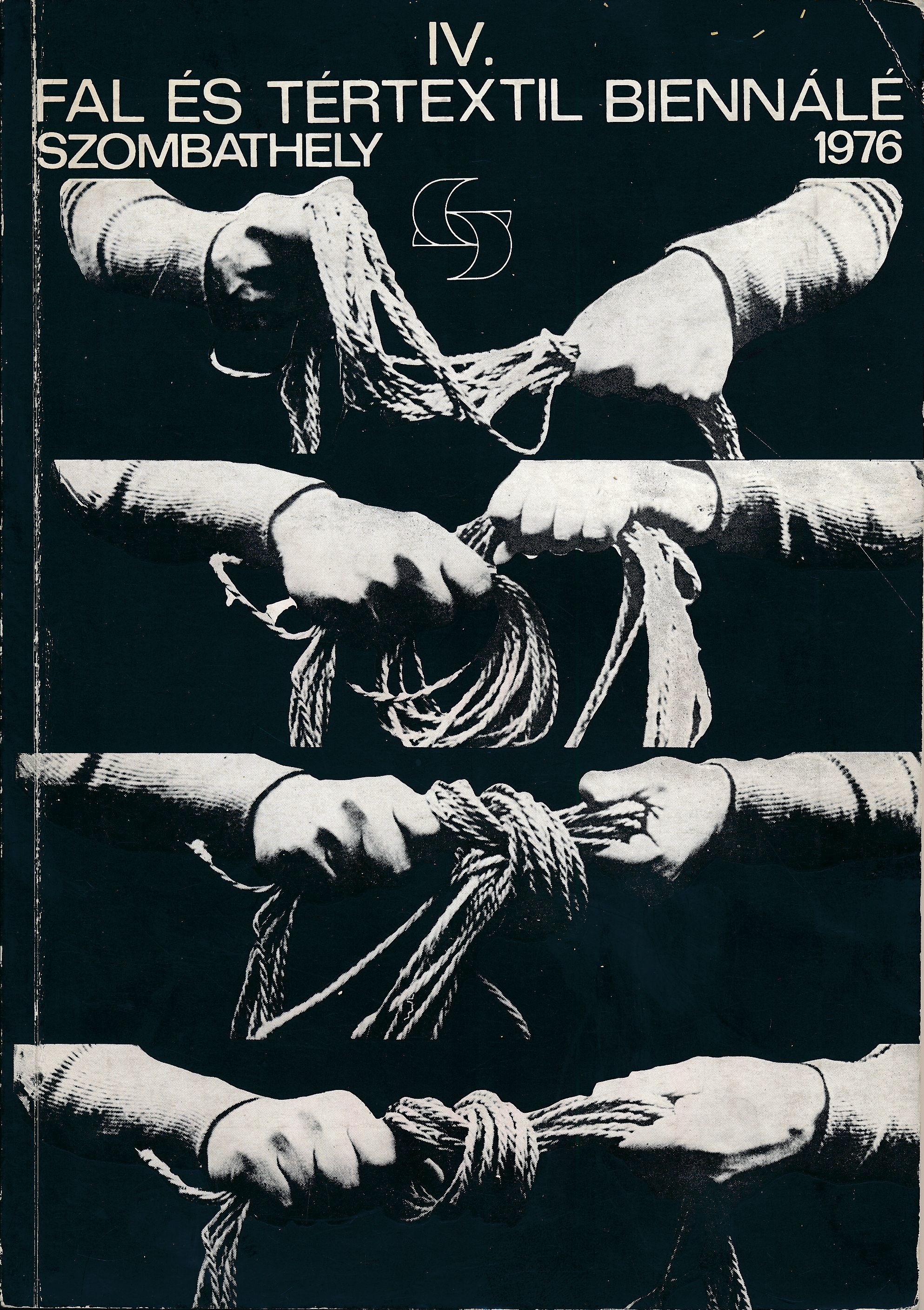 IV. Fal és Tér Textil biennálé Szombathely Savaria Múzeum 1976 (Design DigiTár – Iparművészeti archívum CC BY-NC-SA)
