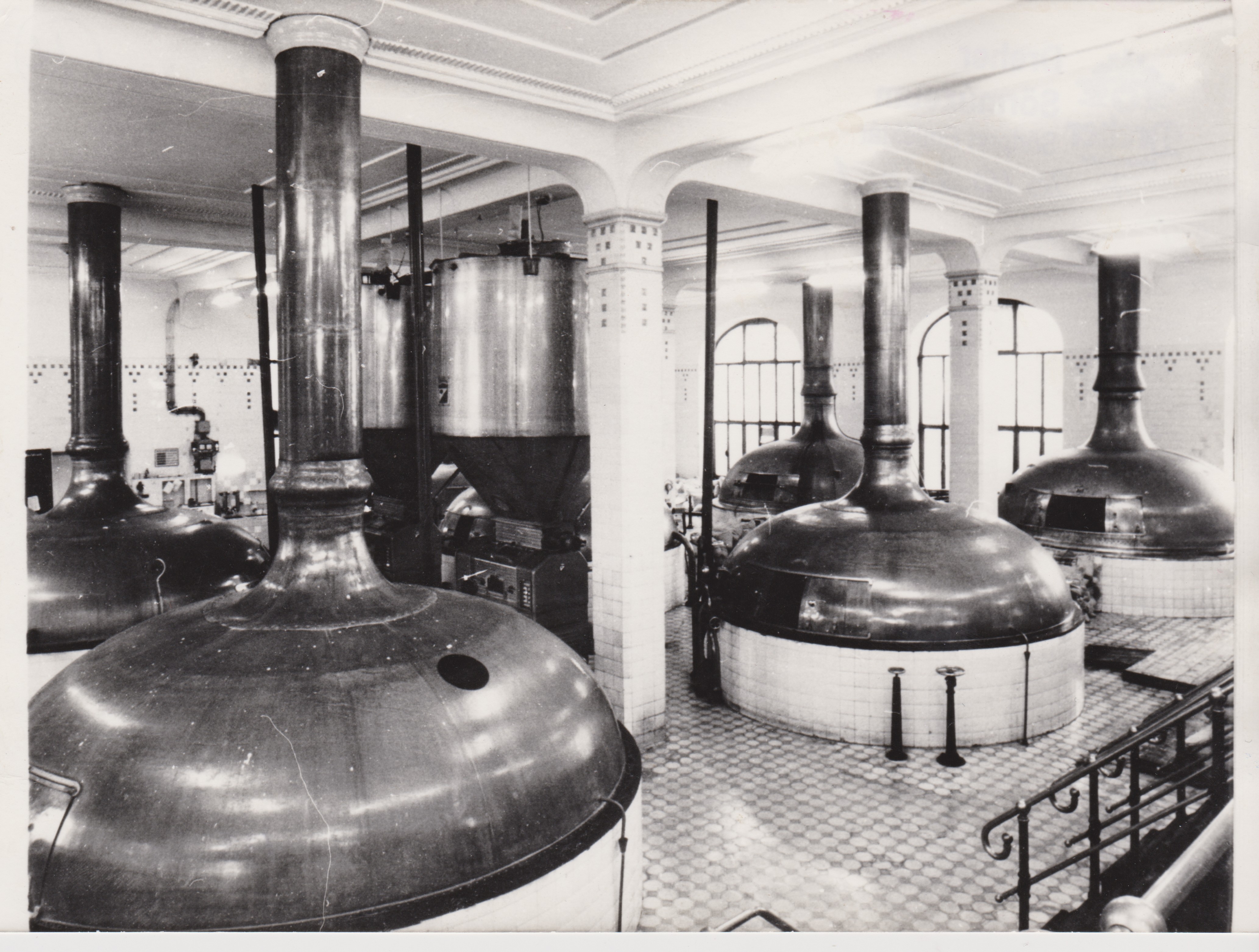 Dréher Sörgyárak II. telep sörfőzőház belső tere (Dreher Sörgyárak - Dreher Sörmúzeum CC BY-NC-SA)
