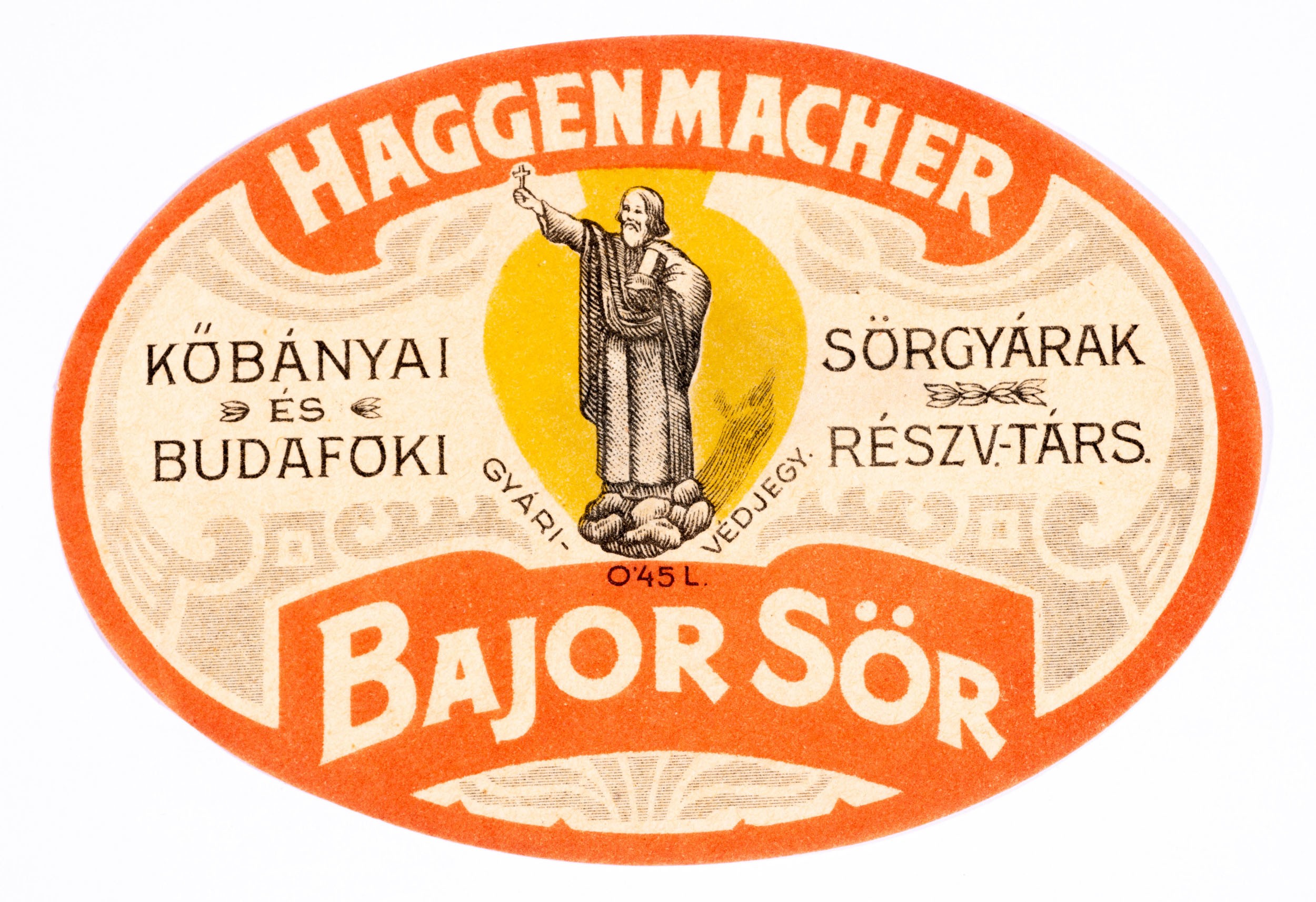Haggenmacher bajor sör (Söripari Emléktár - Dreher Sörmúzeum CC BY-NC-SA)