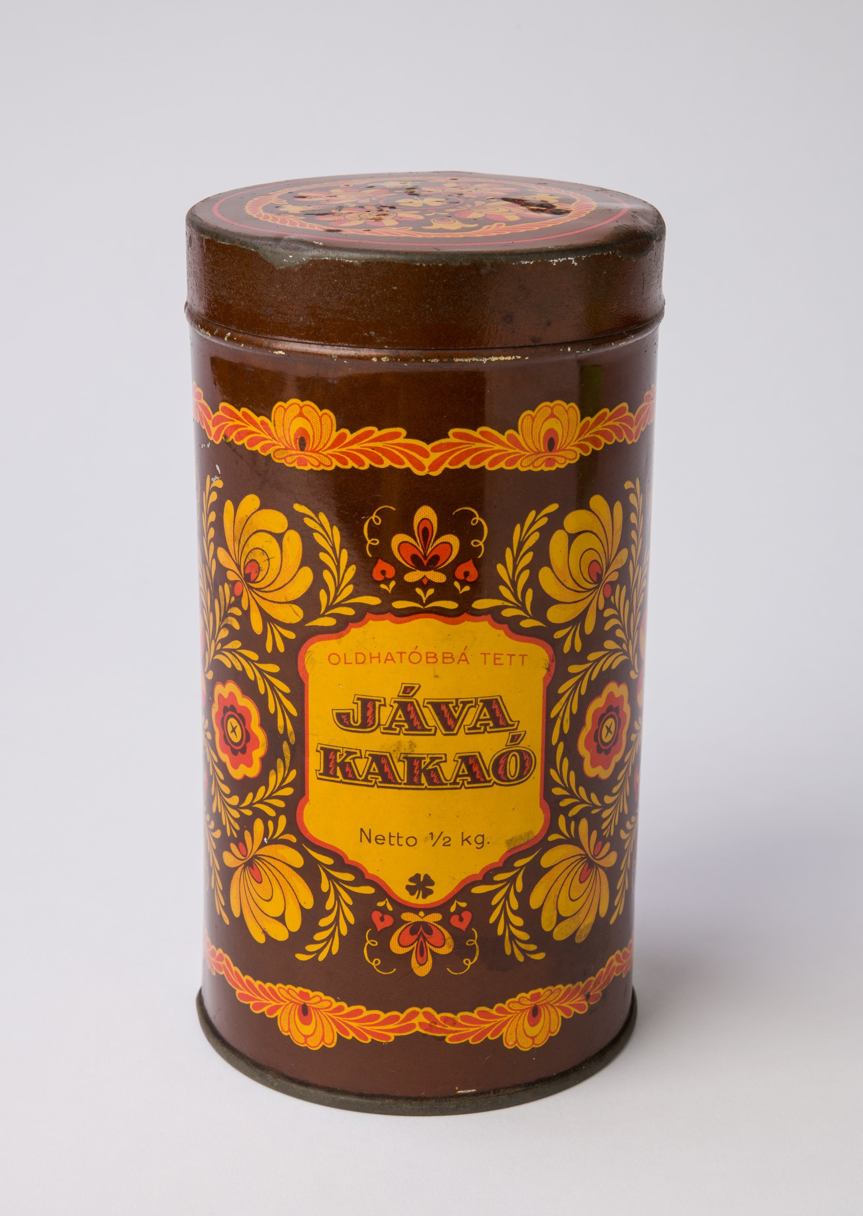 Kakaós doboz (Magyar Kereskedelmi és Vendéglátóipari Múzeum CC BY-NC-SA)