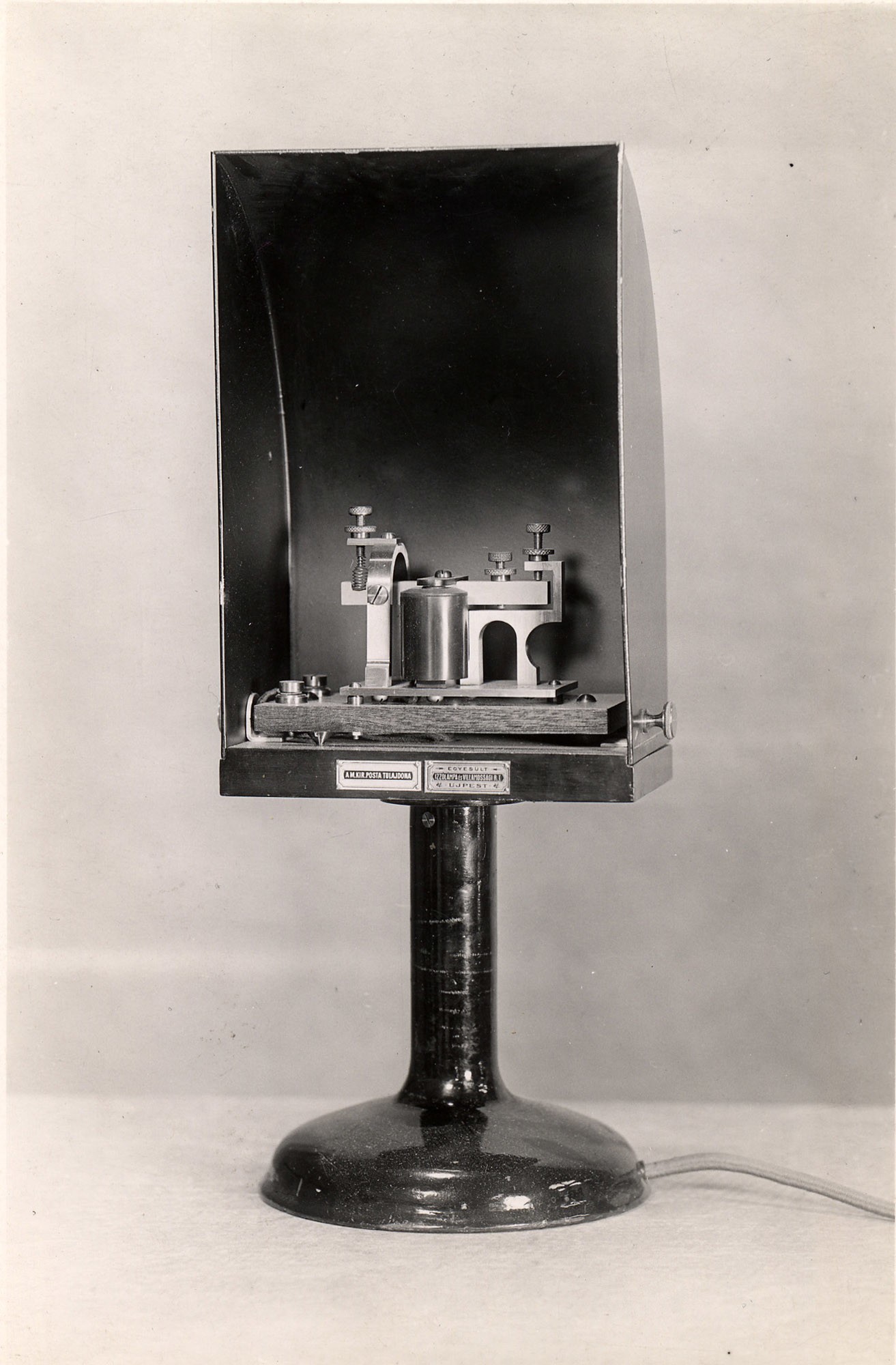Morse távíró kopogója (Postamúzeum CC BY-NC-SA)
