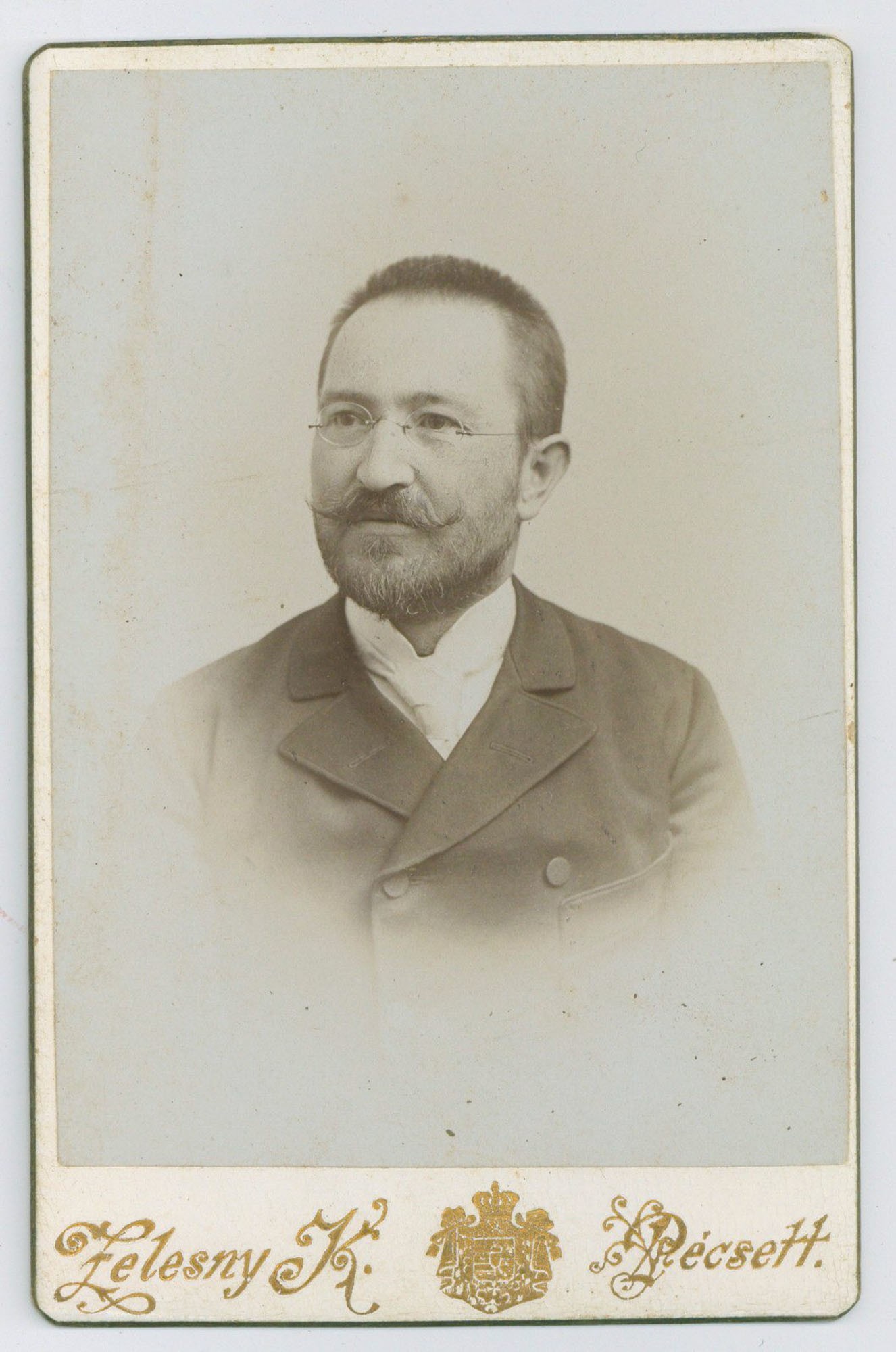 Brunner Olivér portréja (Postamúzeum CC BY-NC-SA)