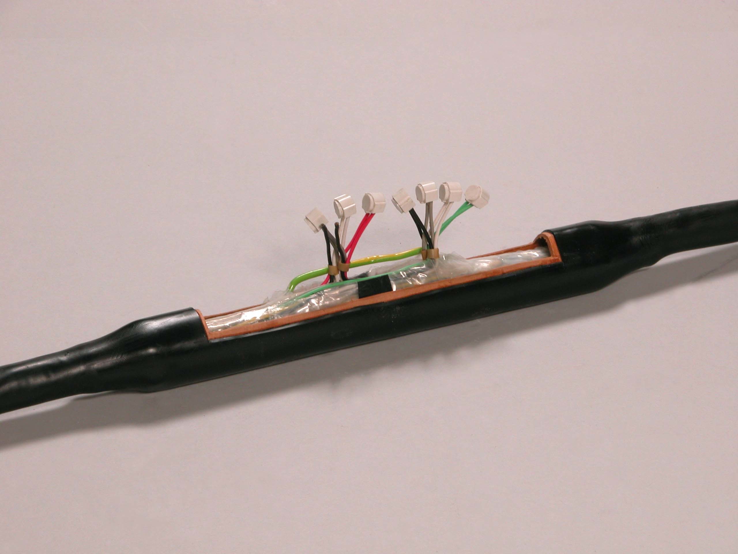 Távközlési kábel5x4/0,9 TQV kötésminta (Postamúzeum CC BY-NC-SA)