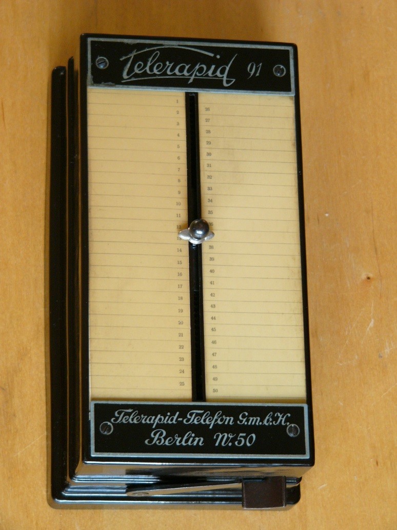 Telerapid 91, automata telefon regiszter (Postamúzeum CC BY-NC-SA)