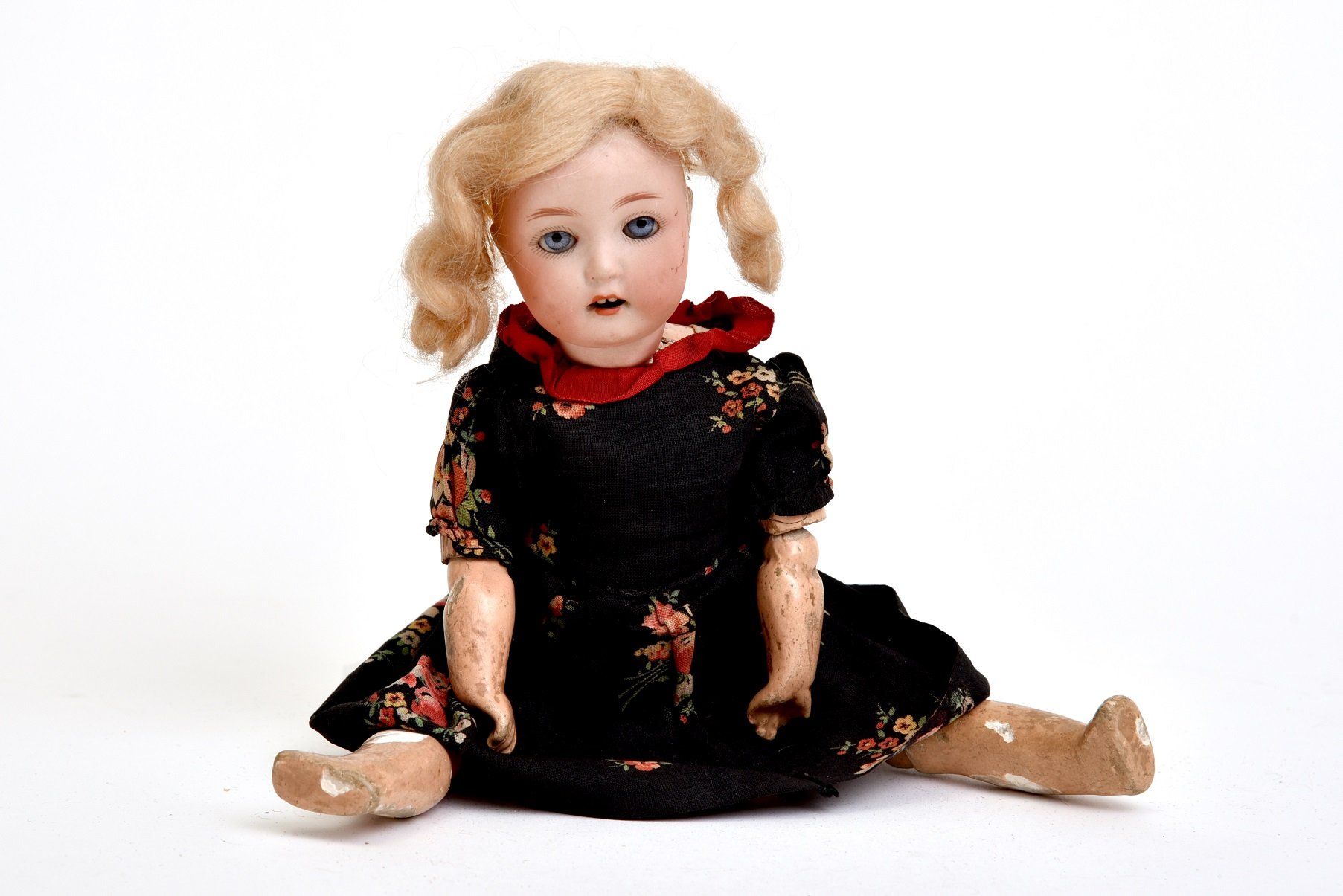 Porcelánfejű baba, Armand Marseille (Óbudai Múzeum CC BY-NC-SA)