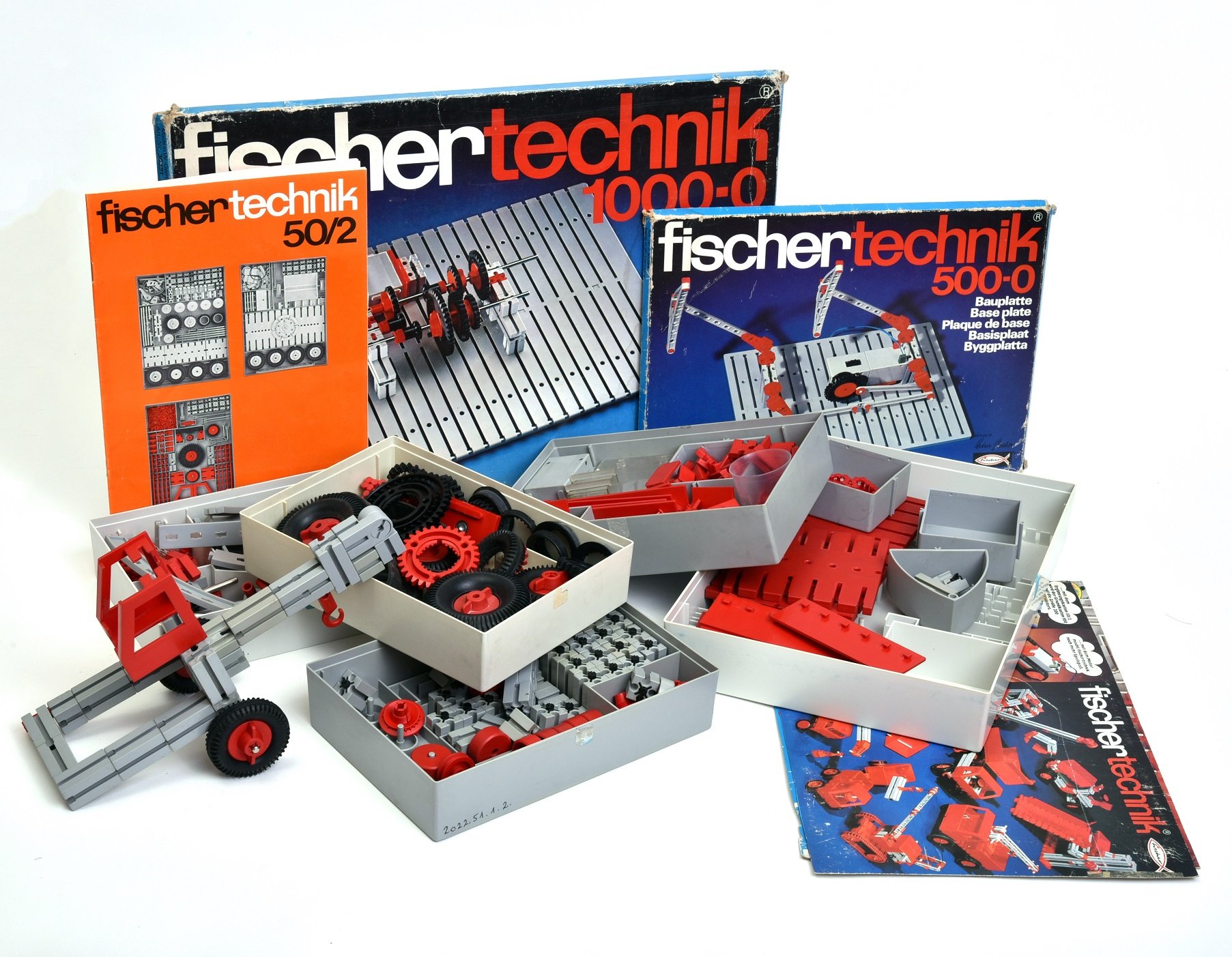 Konstrukciós játék, Fischer Technik (Óbudai Múzeum CC BY-NC-SA)