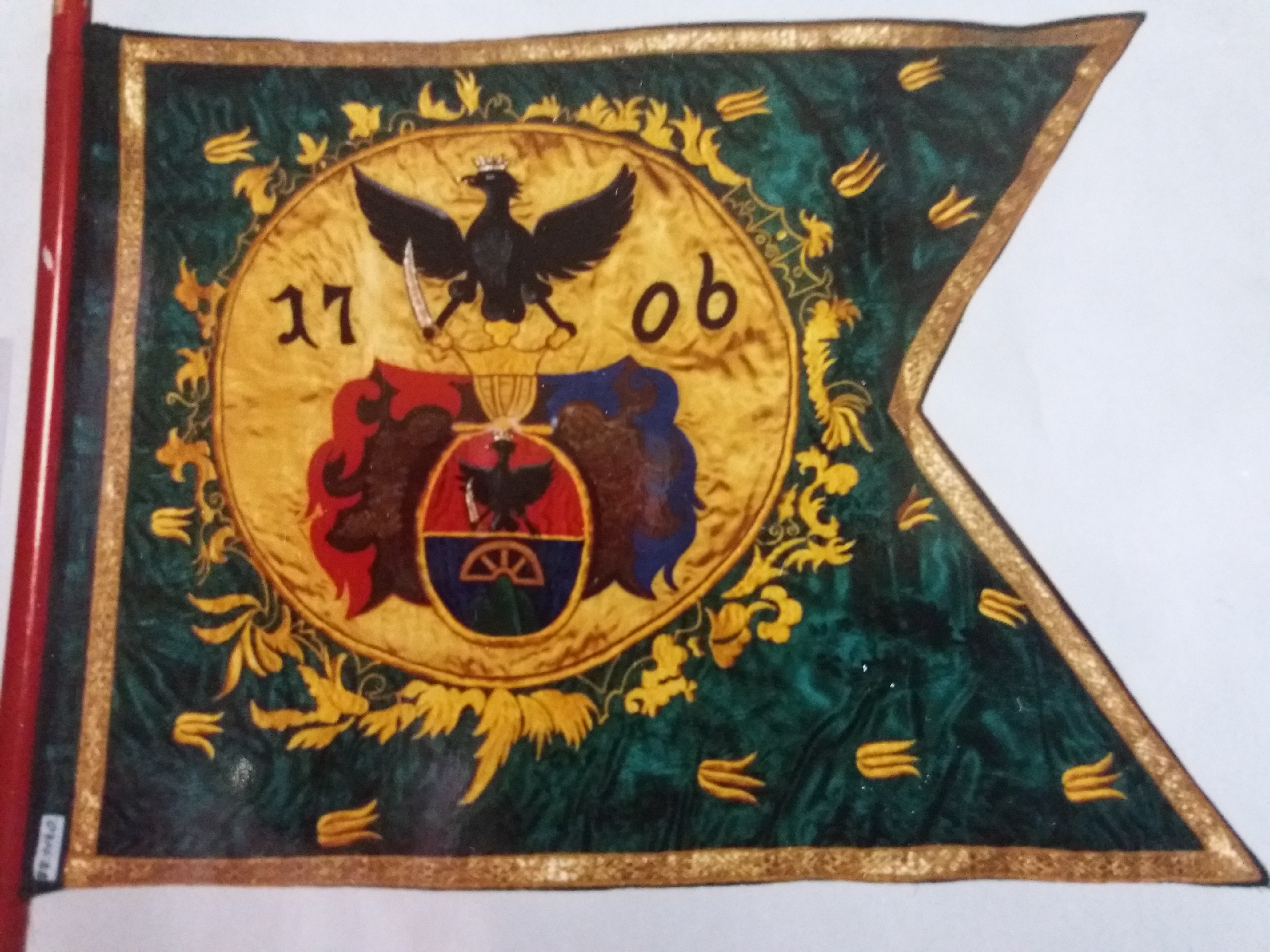 Zászló „PRO LIBERTATE” „1706” (rekonstrukció) (Postamúzeum CC BY-NC-SA)
