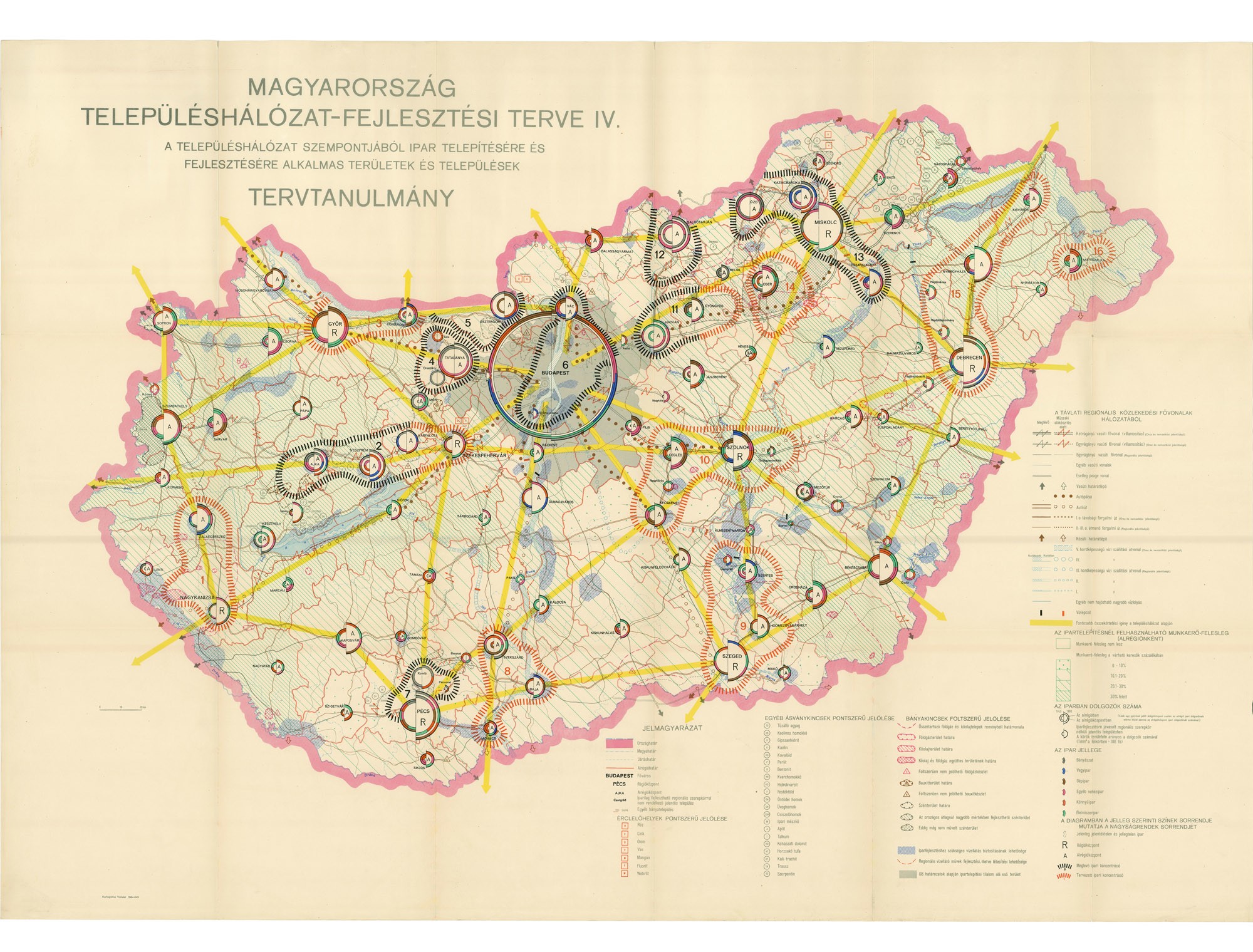Magyarország településhálózat-fejlesztési terve IV. (Postamúzeum CC BY-NC-SA)