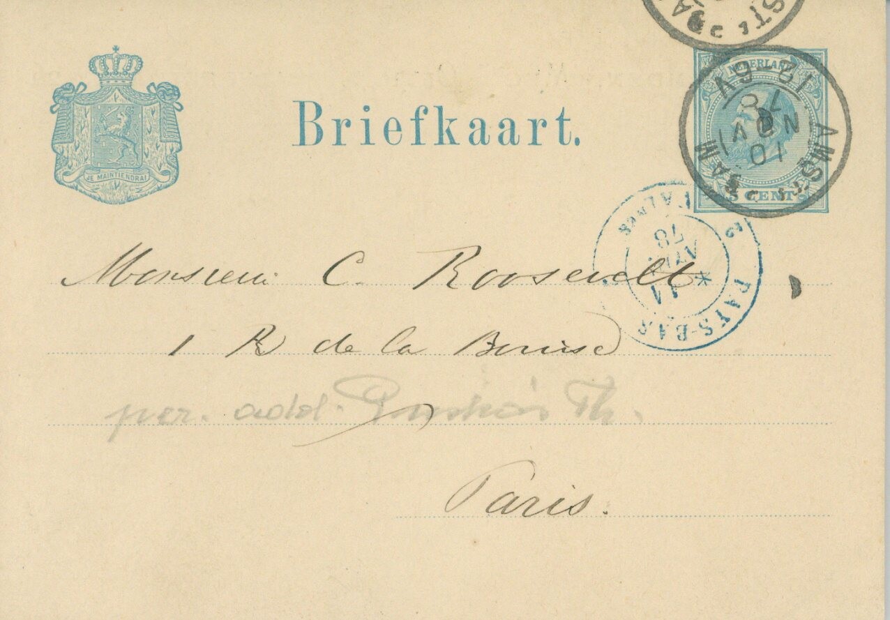 Levelezőlap - Briefkaart (Postamúzeum CC BY-NC-SA)