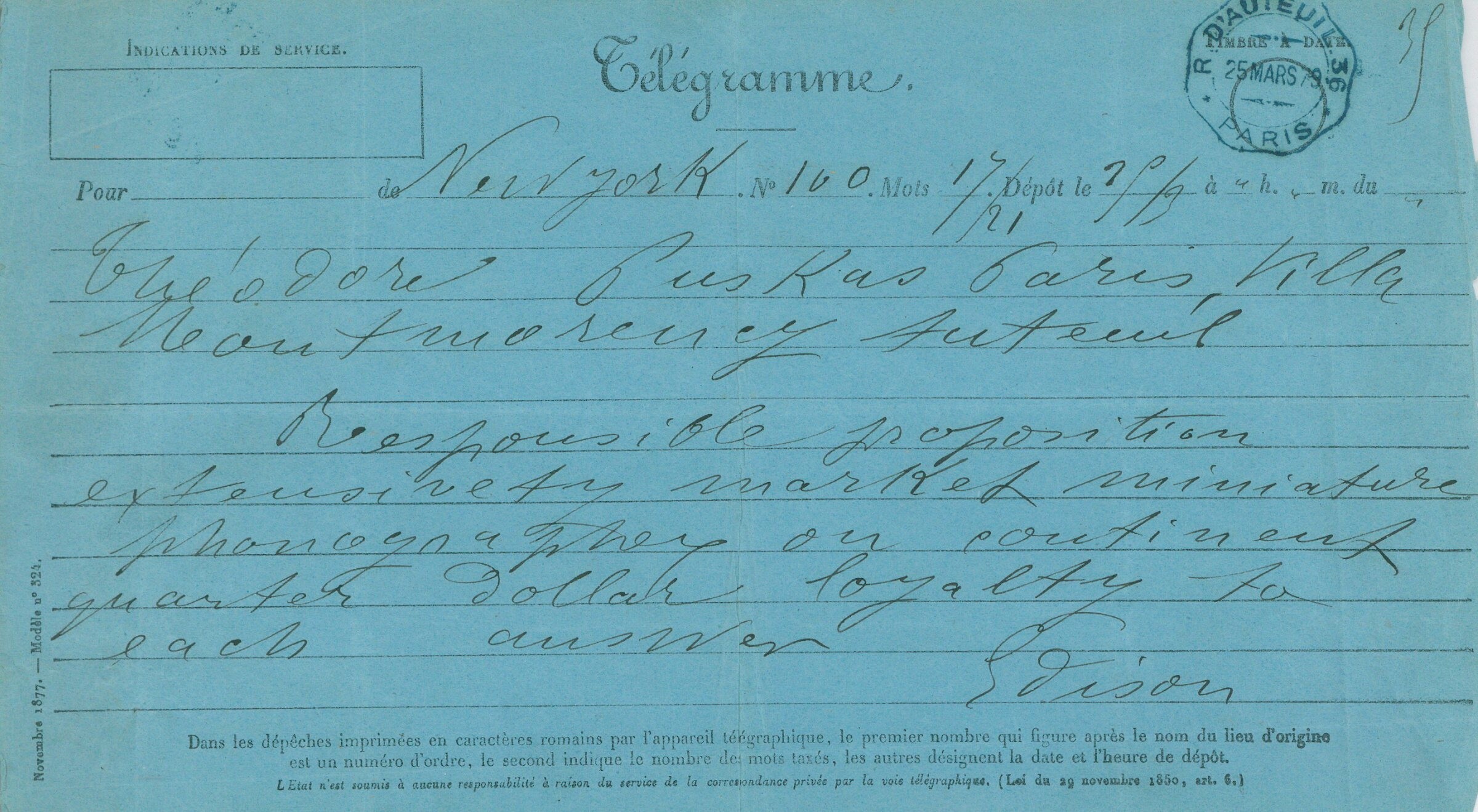 Távirat- Telegramme (Postamúzeum CC BY-NC-SA)