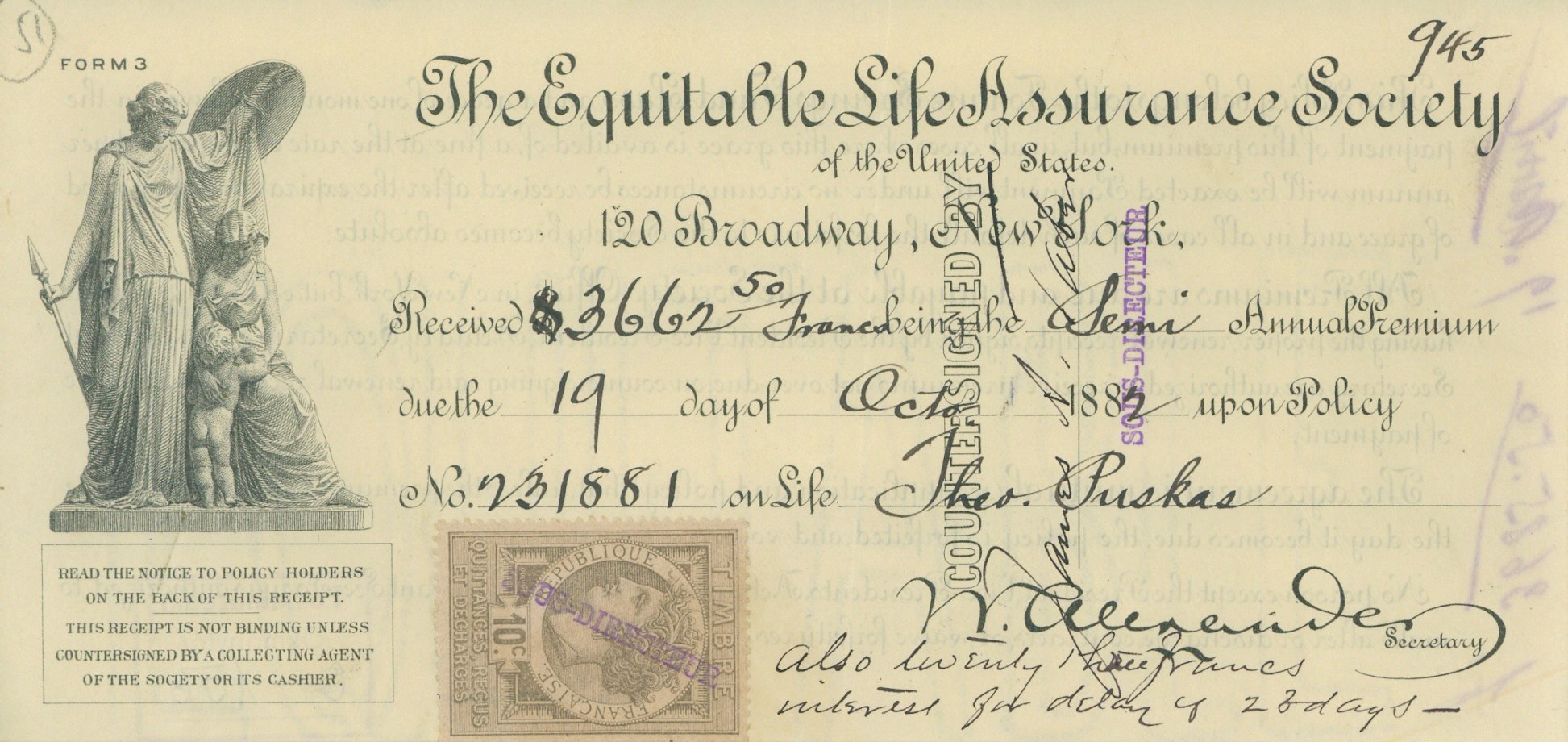Kötvény (Postamúzeum CC BY-NC-SA)