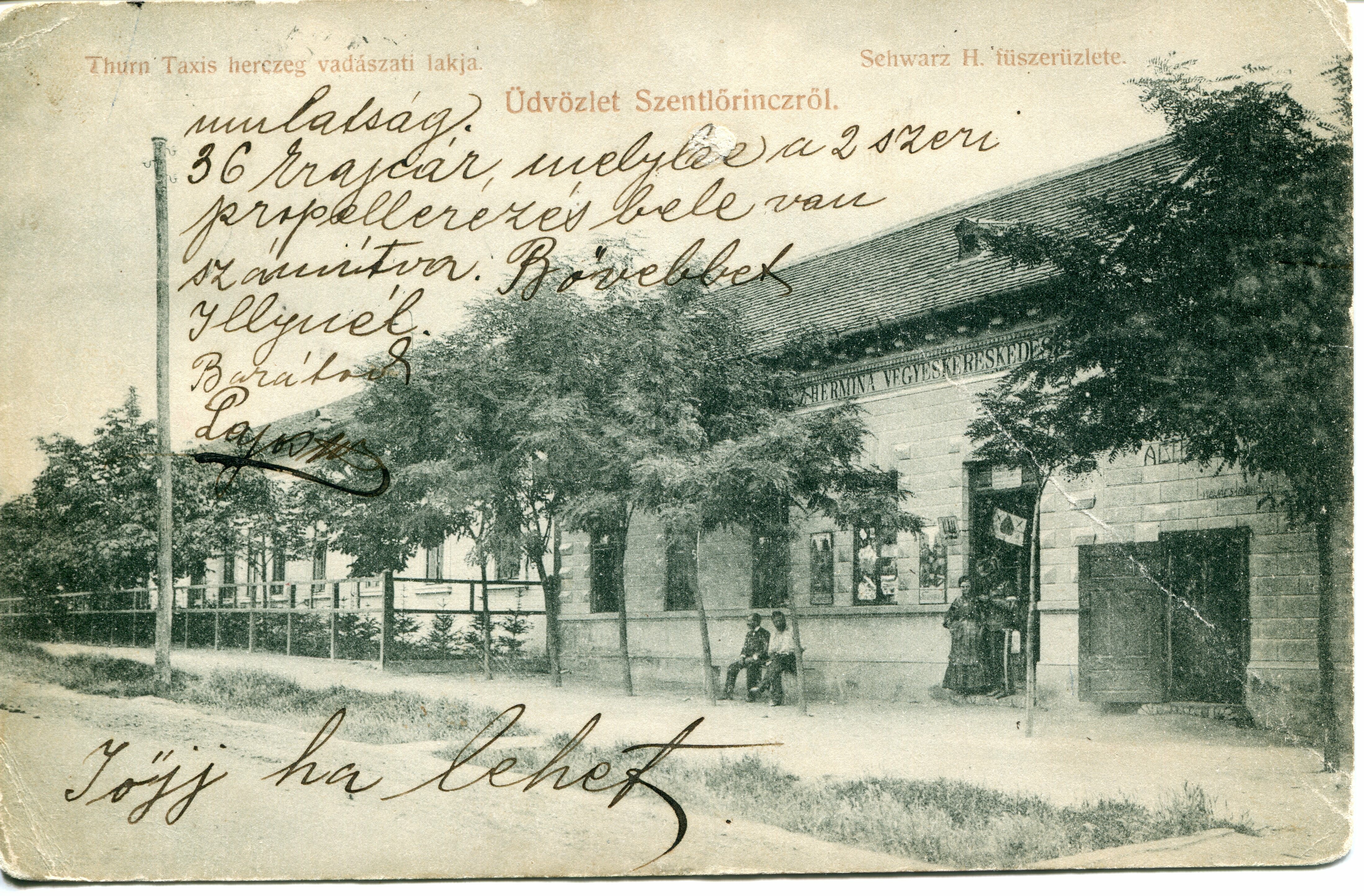 Képes levelezőlap (Tomory Lajos Múzeum CC BY-NC-SA)