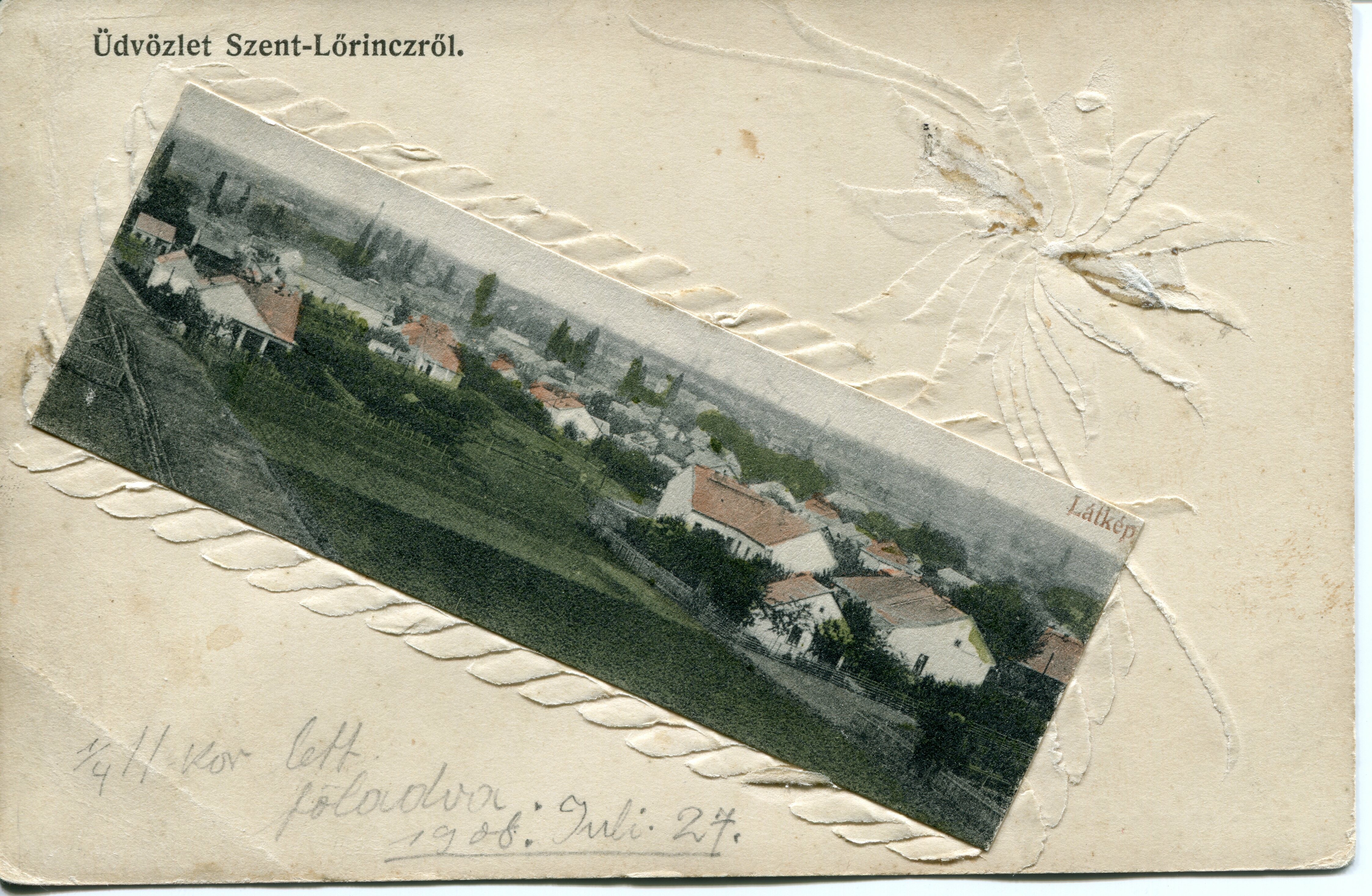 Képes levelezőlap (Tomory Lajos Múzeum CC BY-NC-SA)