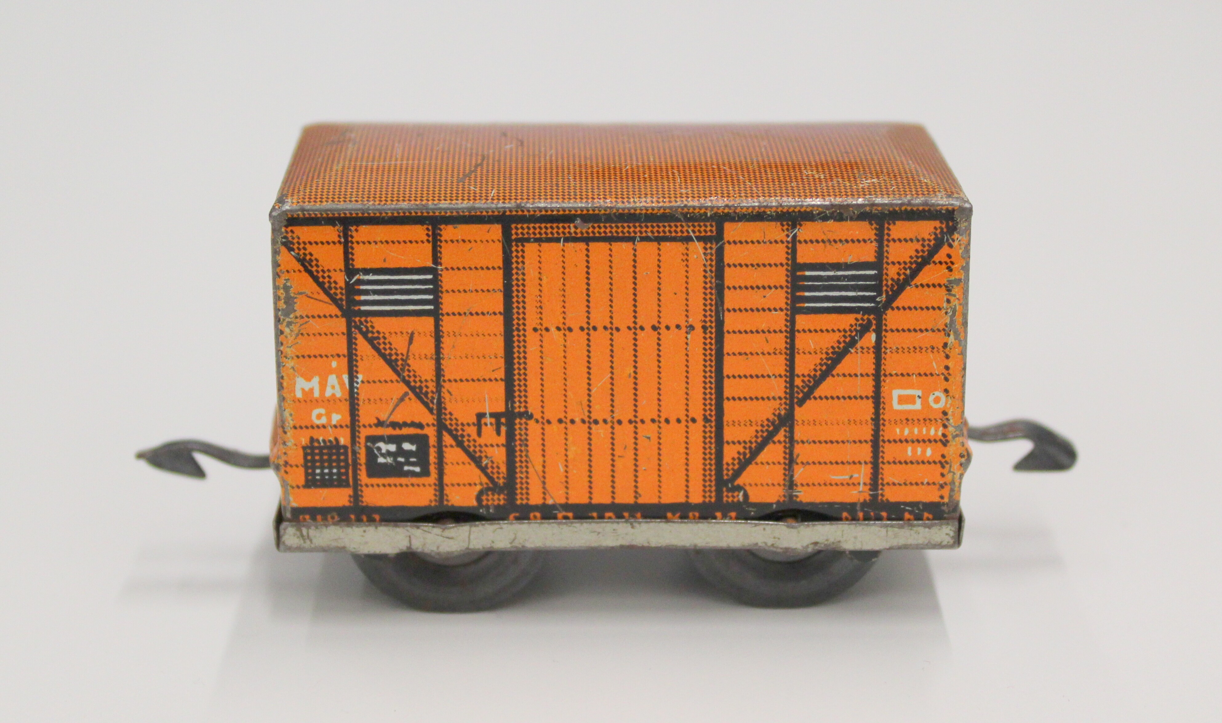 játék vasúti kocsi (Tomory Lajos Múzeum CC BY-NC-SA)