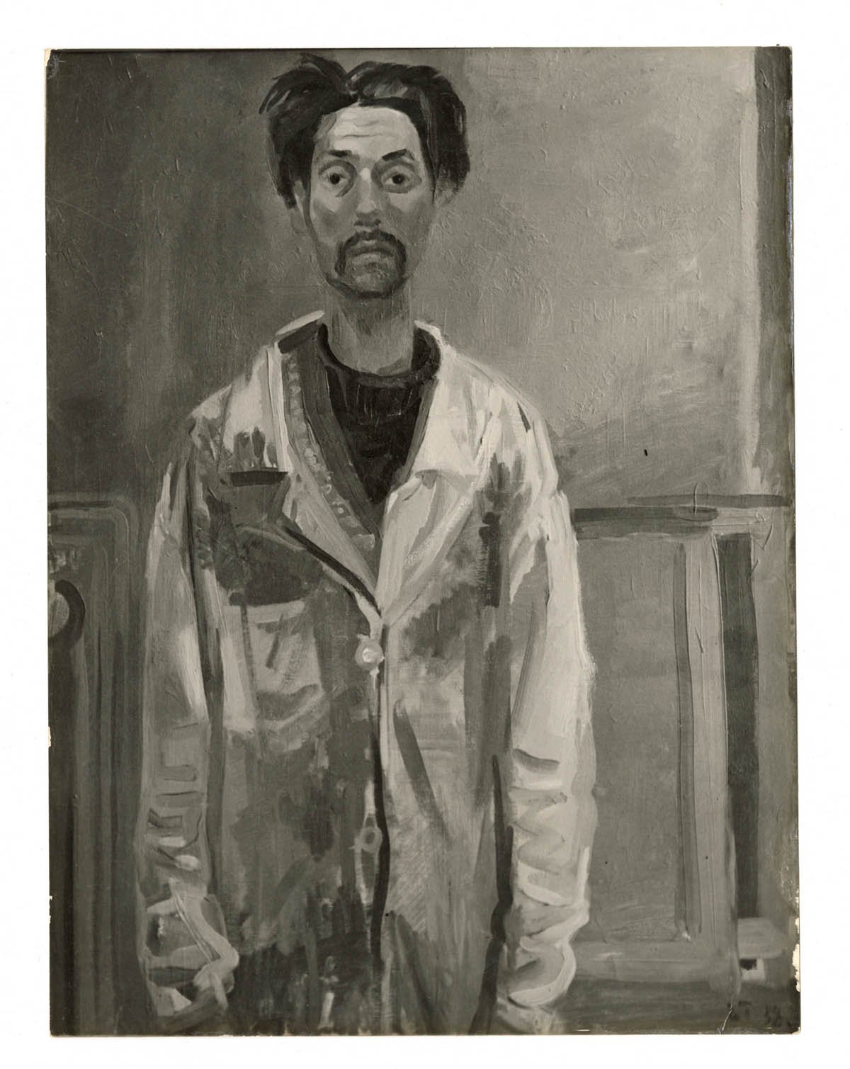Duray Tiborról készült festményről készült fénykép (Zenetörténeti Múzeum CC BY-NC-SA)